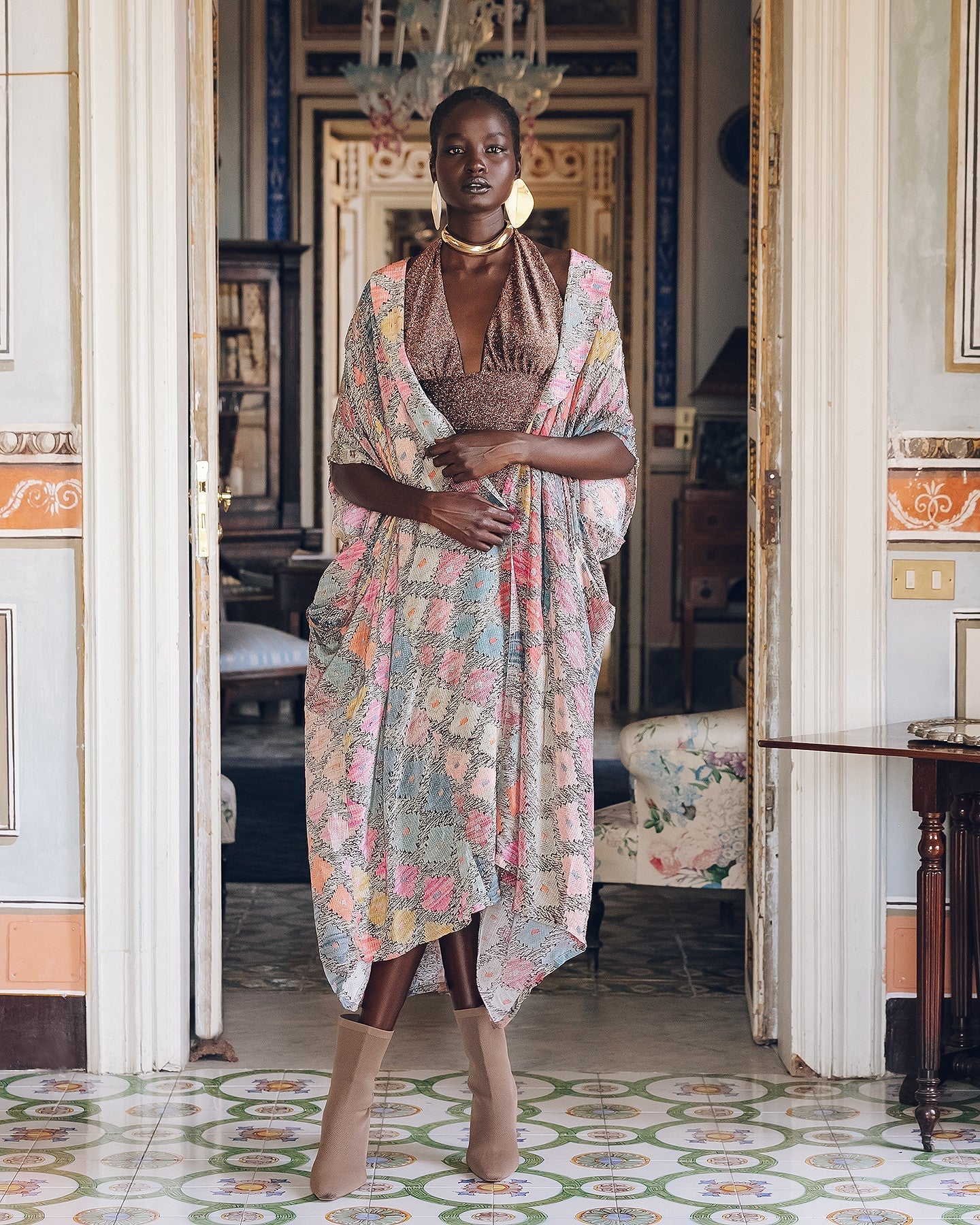 Kimono Otranto  Multicolore | Mes Demoiselles Paris