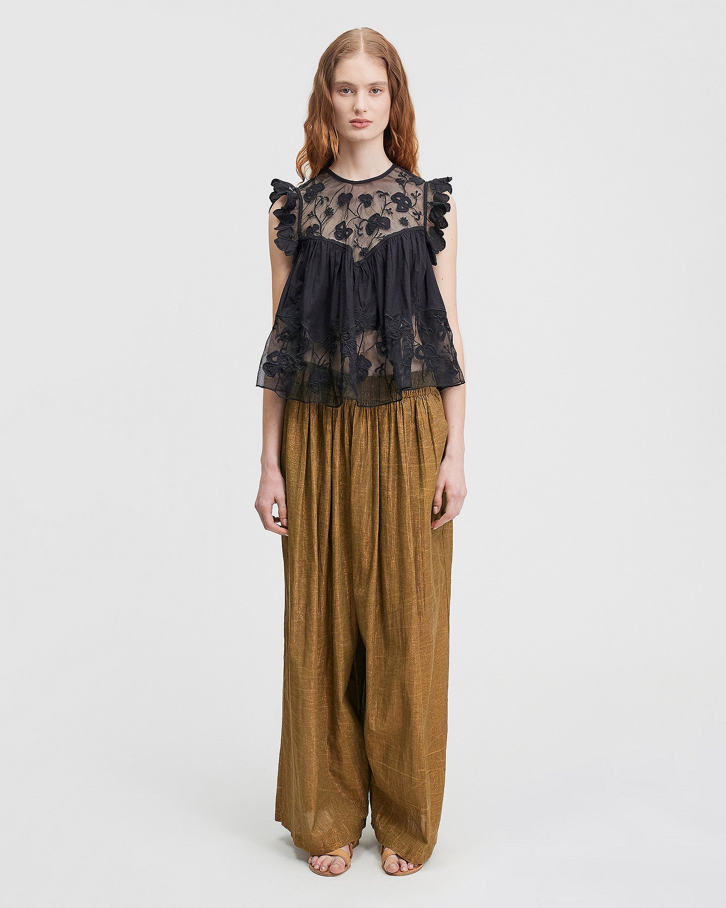 LA BLOUSE PEPTA NOIR  | MES DEMOISELLES PARIS