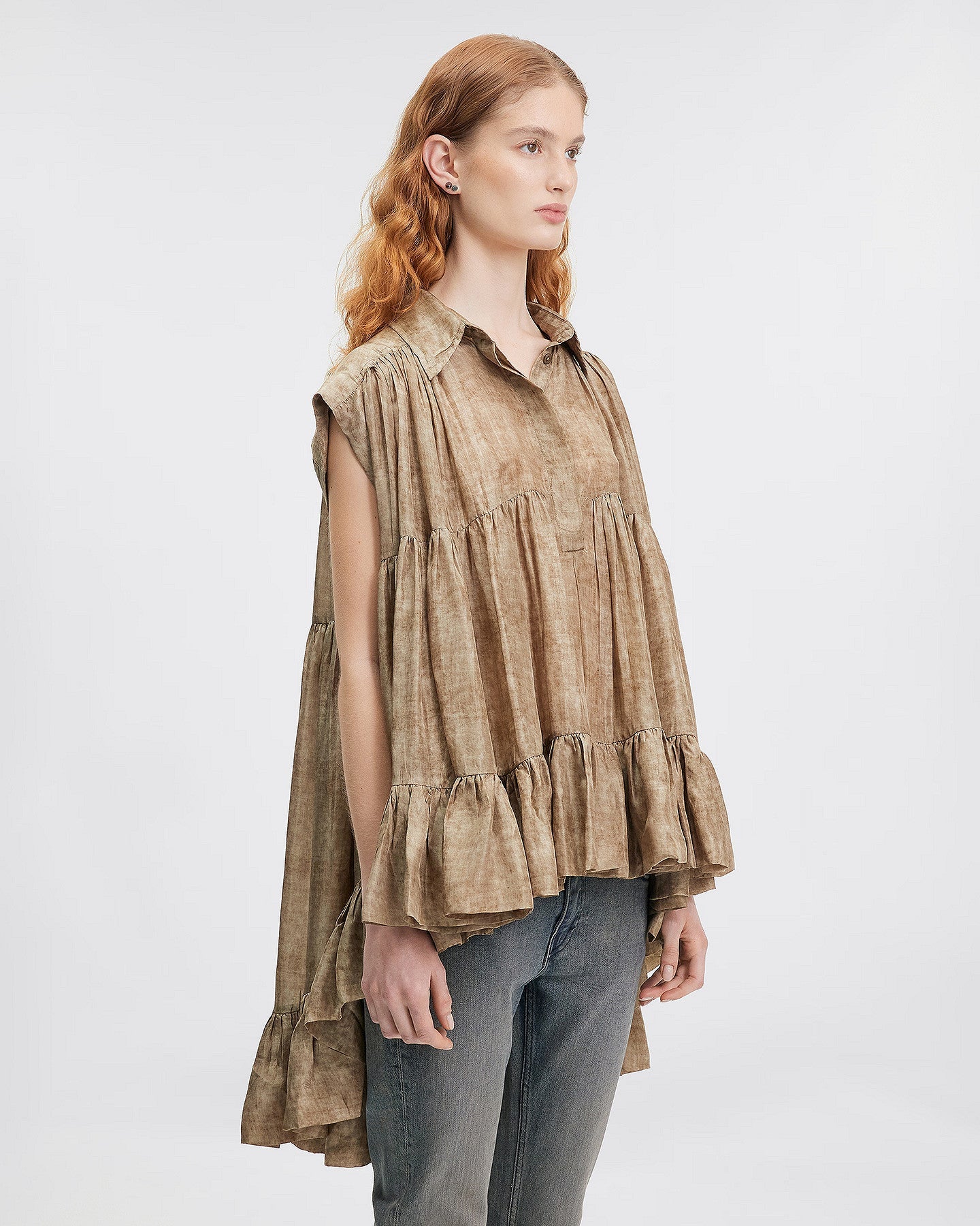 LA CHEMISE DEBO MARRON | MES DEMOISELLES PARIS