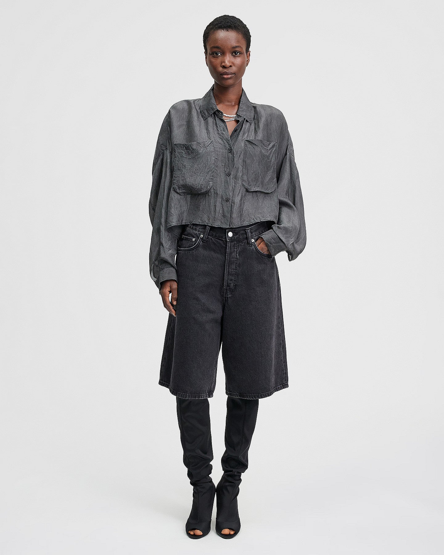 LA CHEMISE DOMI MARRON | MES DEMOISELLES PARIS