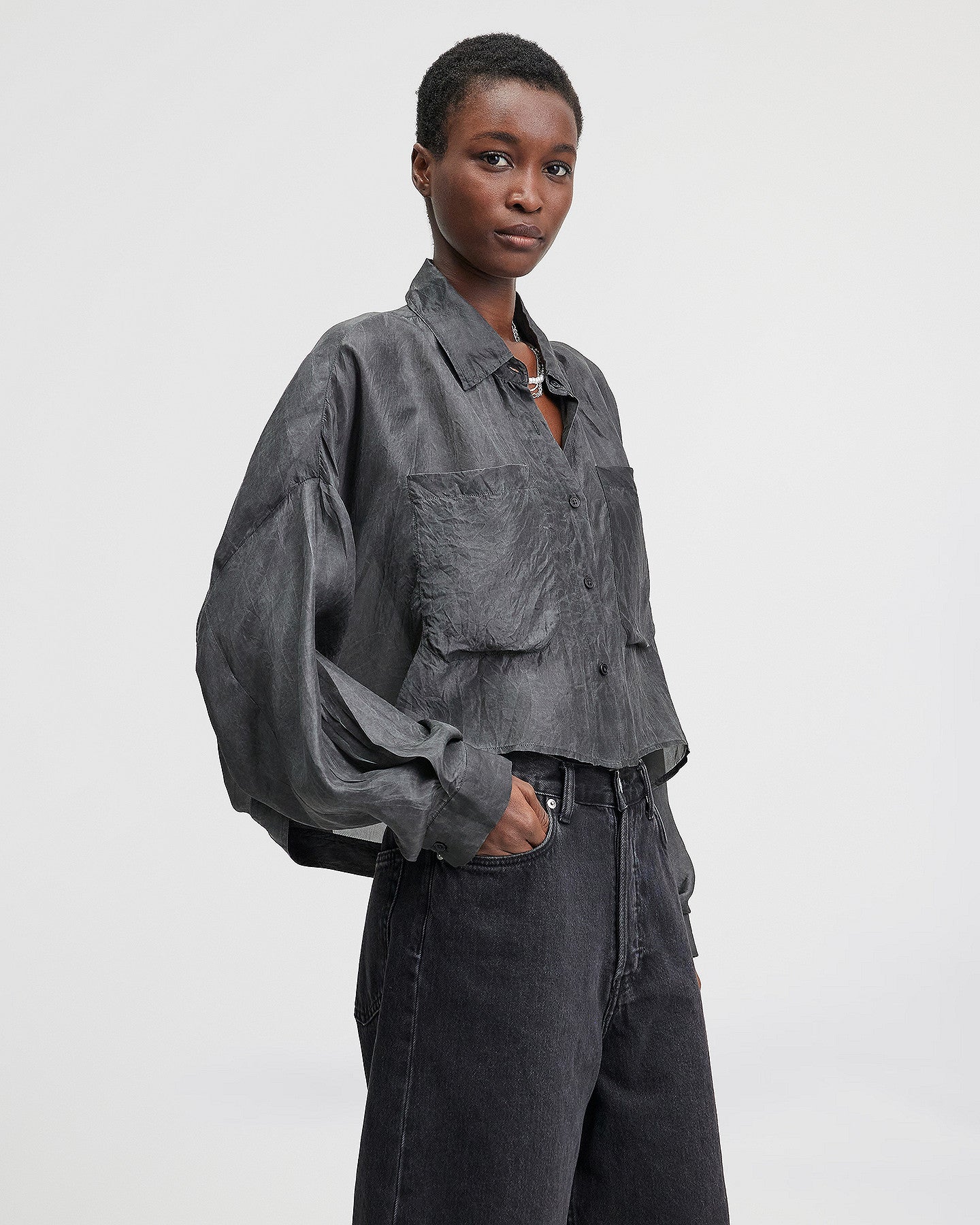 LA CHEMISE DOMI MARRON | MES DEMOISELLES PARIS