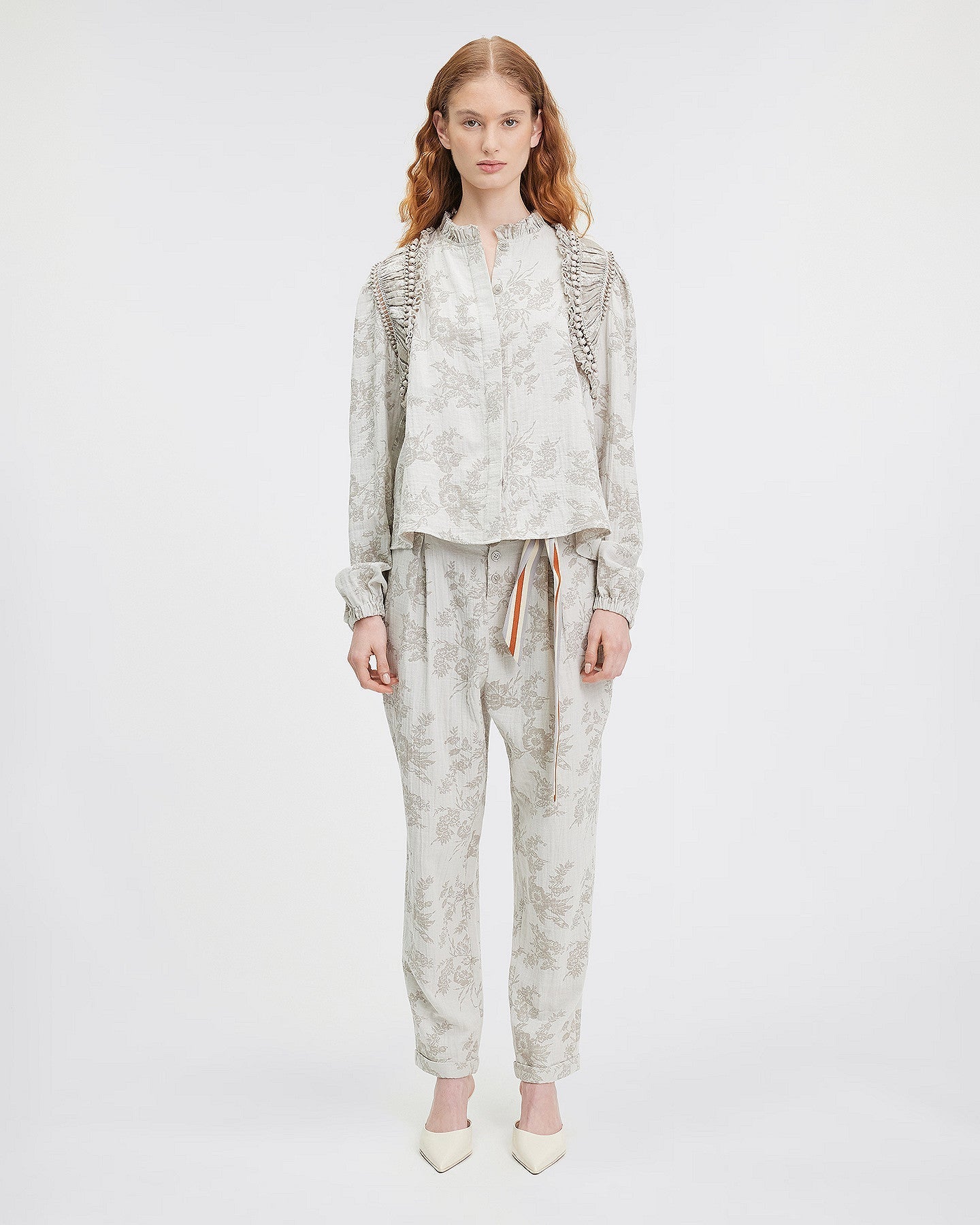 LA CHEMISE EMAN BEIGE | MES DEMOISELLES PARIS
