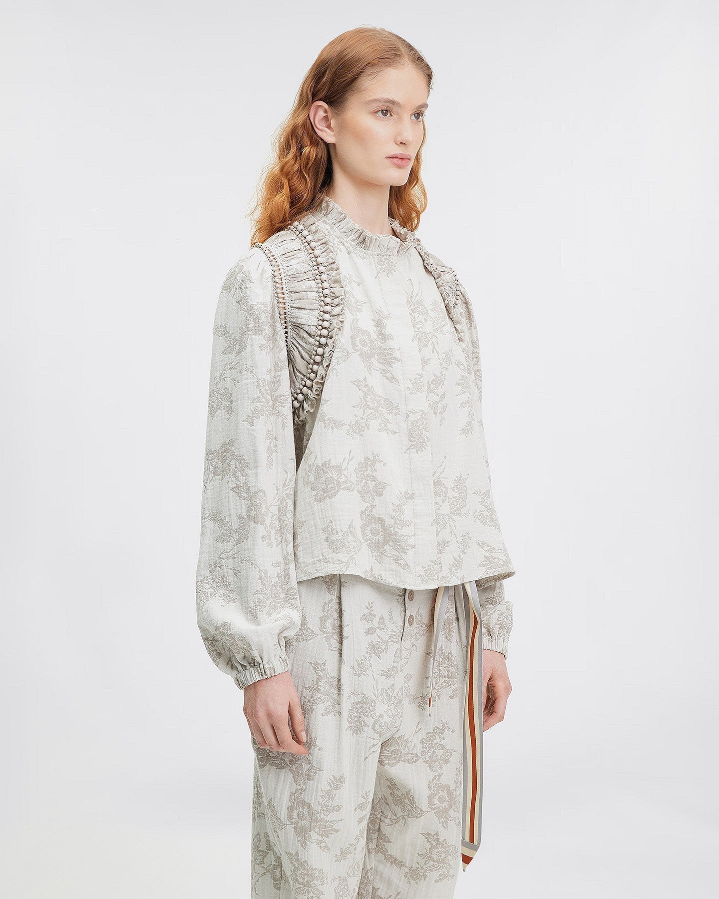 LA CHEMISE EMAN BEIGE | MES DEMOISELLES PARIS