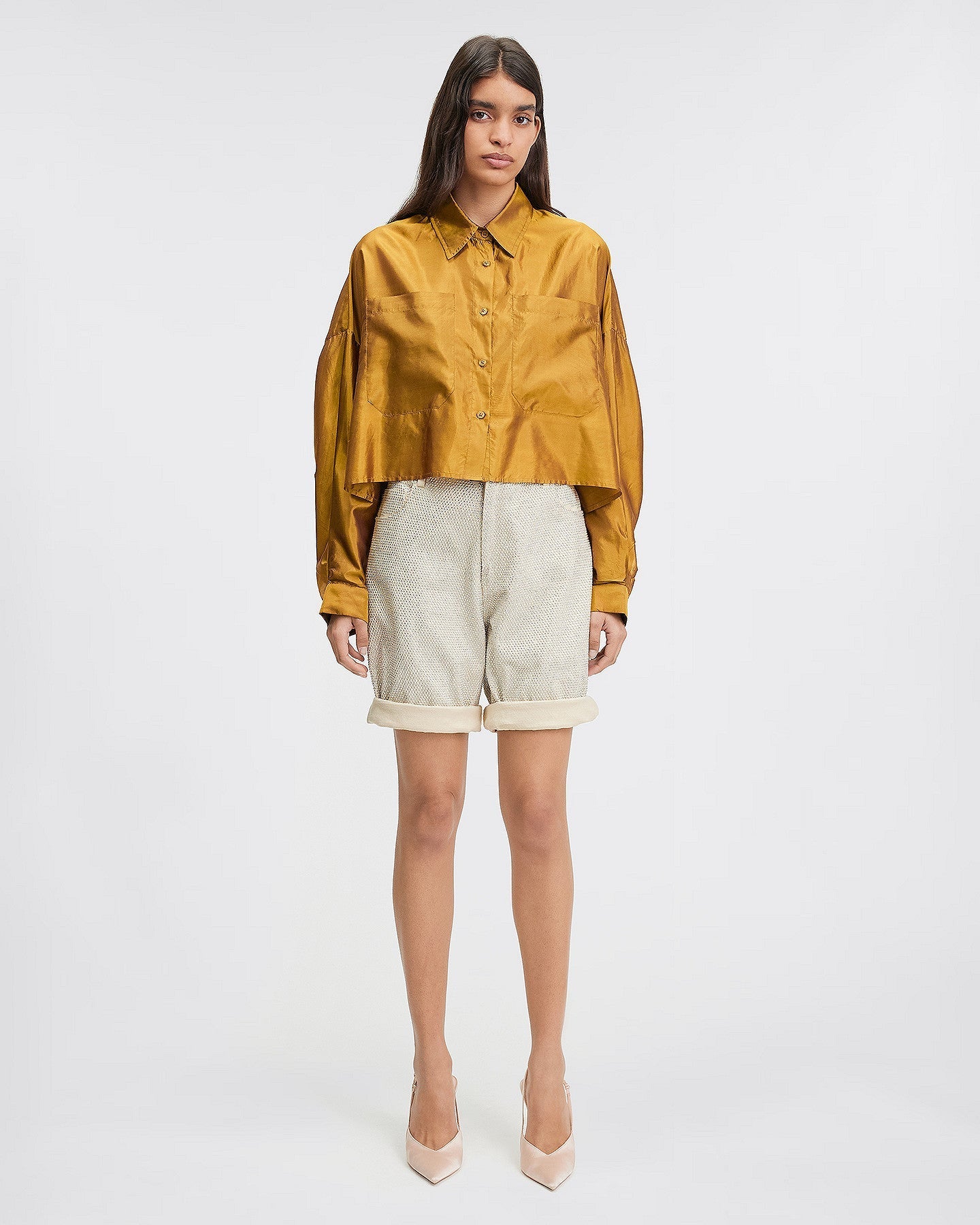 LA CHEMISE SILLY AUBERGINE | MES DEMOISELLES PARIS