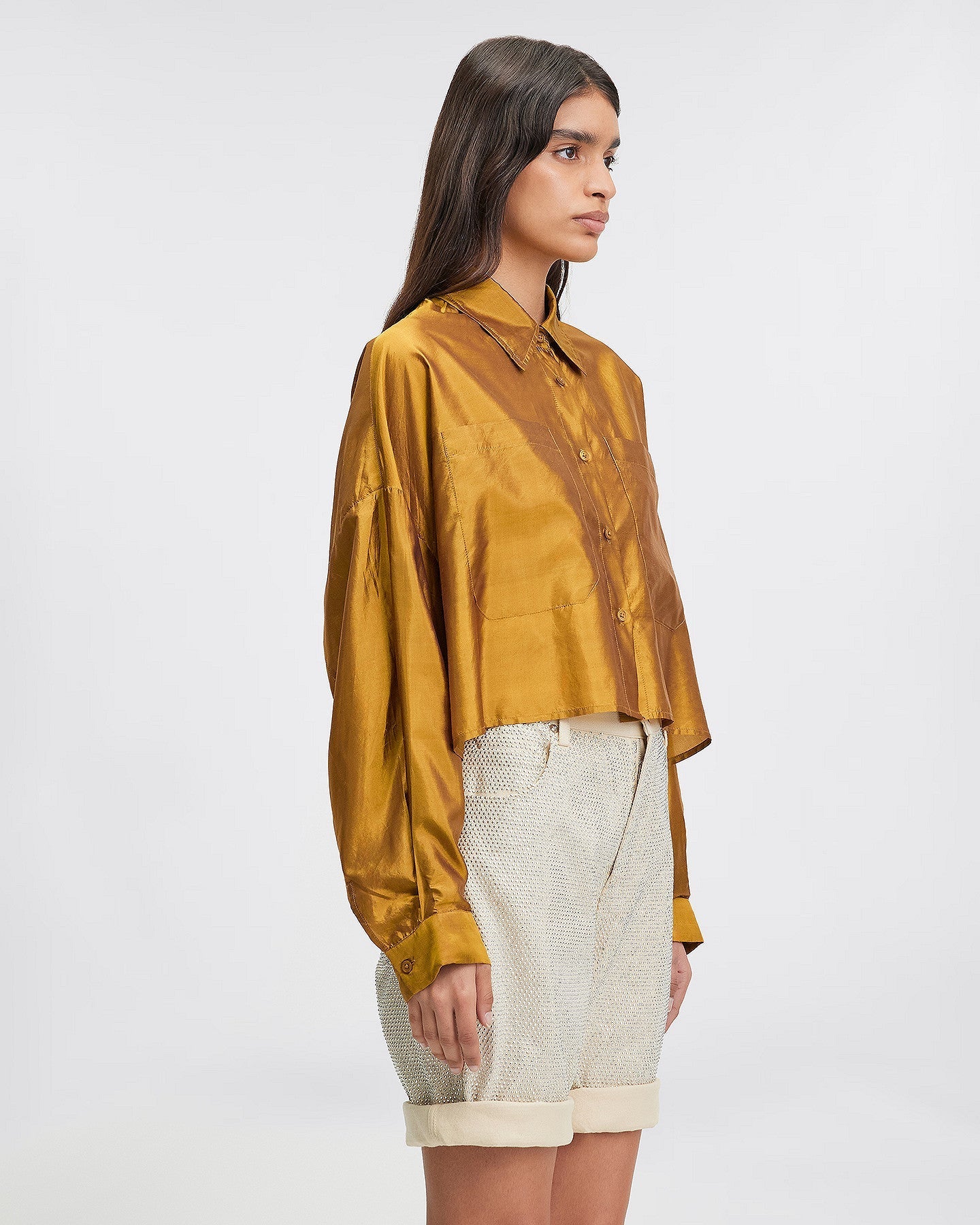 LA CHEMISE SILLY AUBERGINE | MES DEMOISELLES PARIS