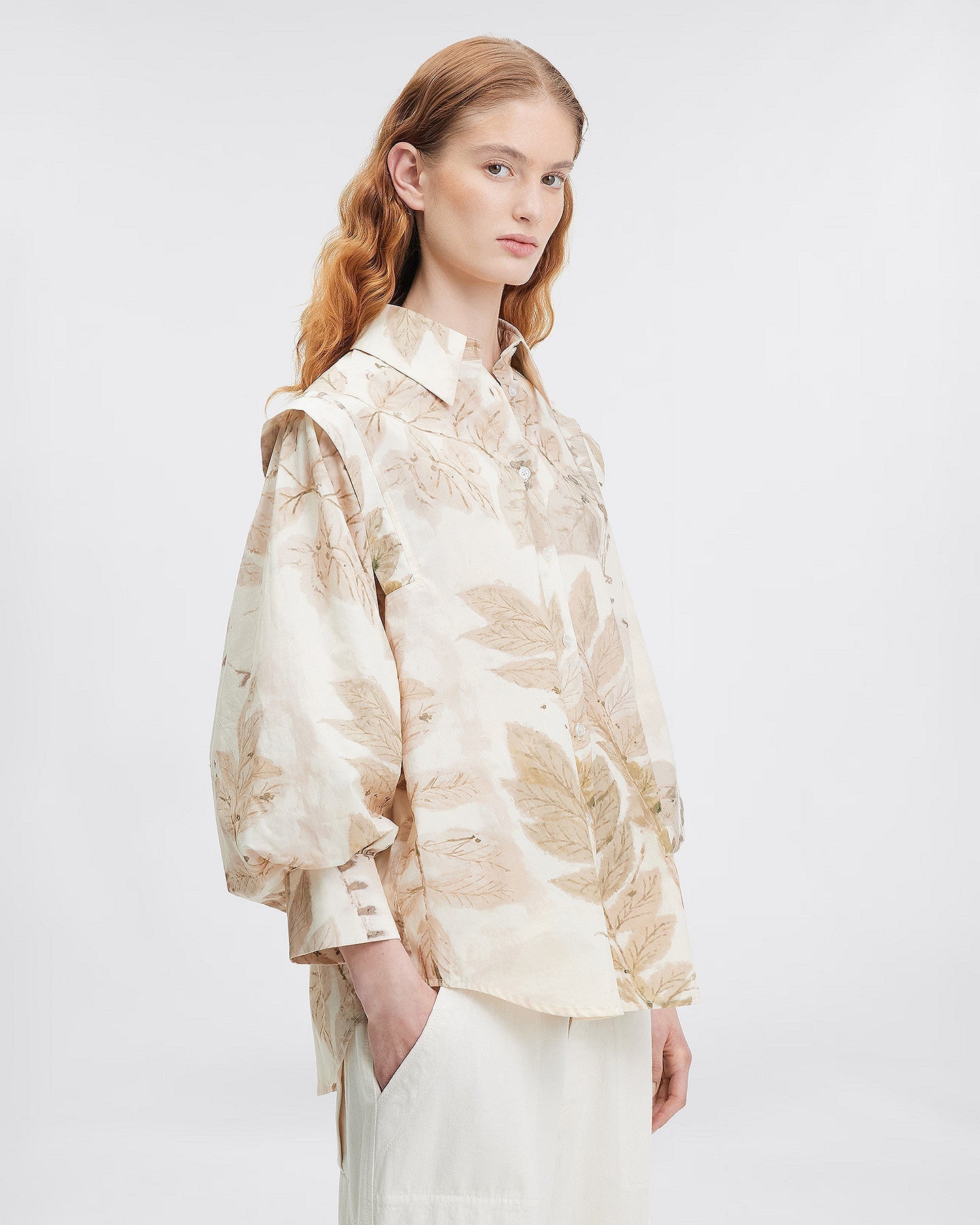 LA CHEMISE TUZI BEIGE | MES DEMOISELLES PARIS