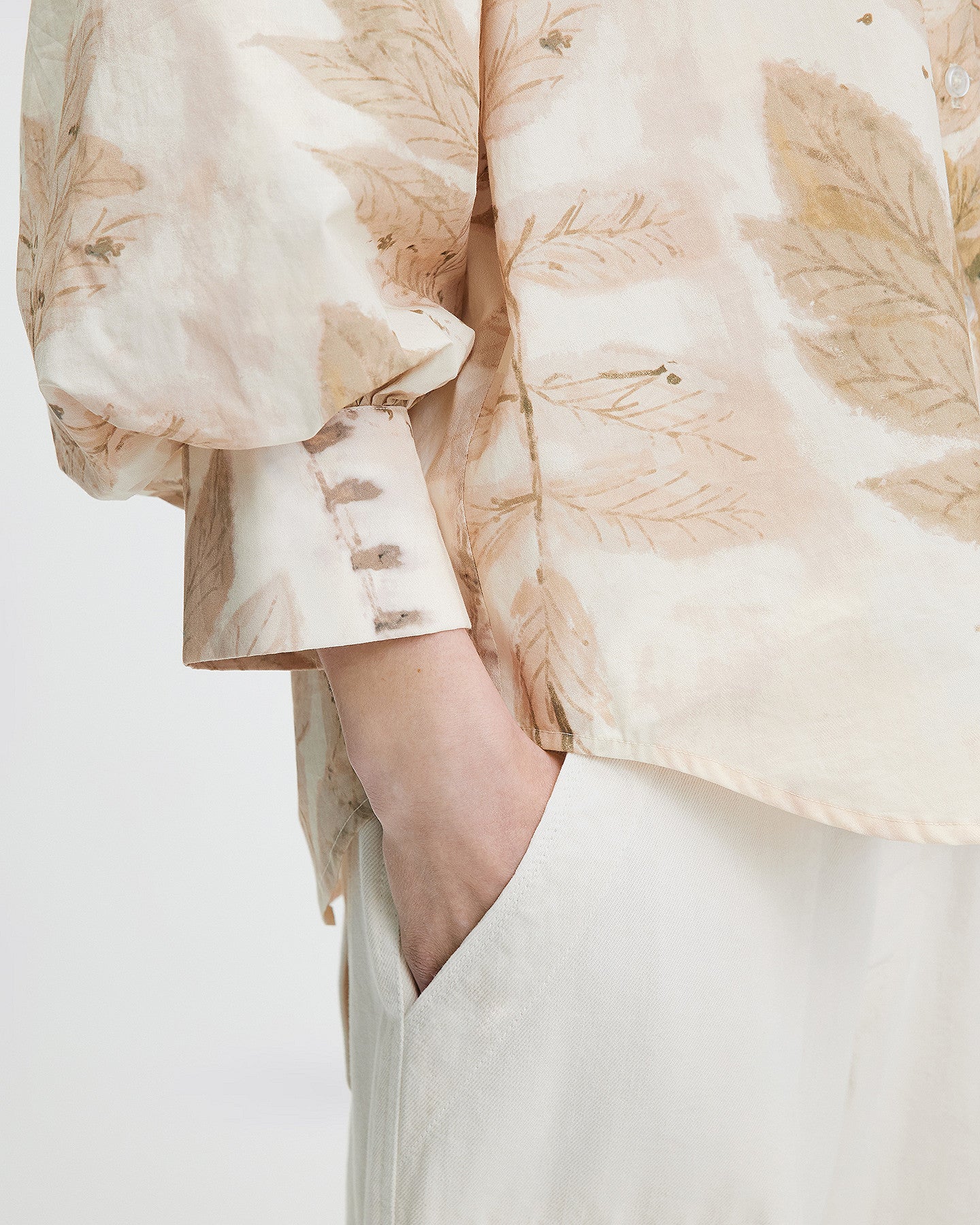 LA CHEMISE TUZI BEIGE | MES DEMOISELLES PARIS