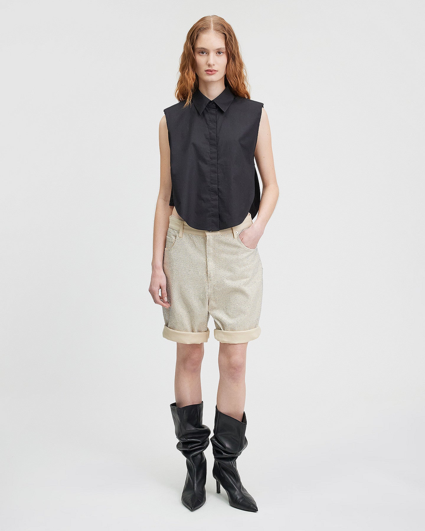LA CHEMISE WILOU NOIR  | MES DEMOISELLES PARIS