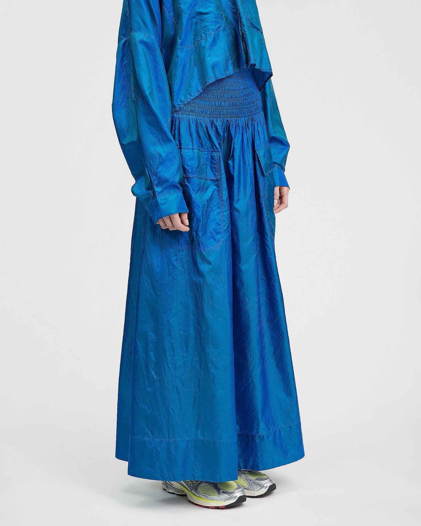 LA JUPE SALVIA BLEU | MES DEMOISELLES PARIS
