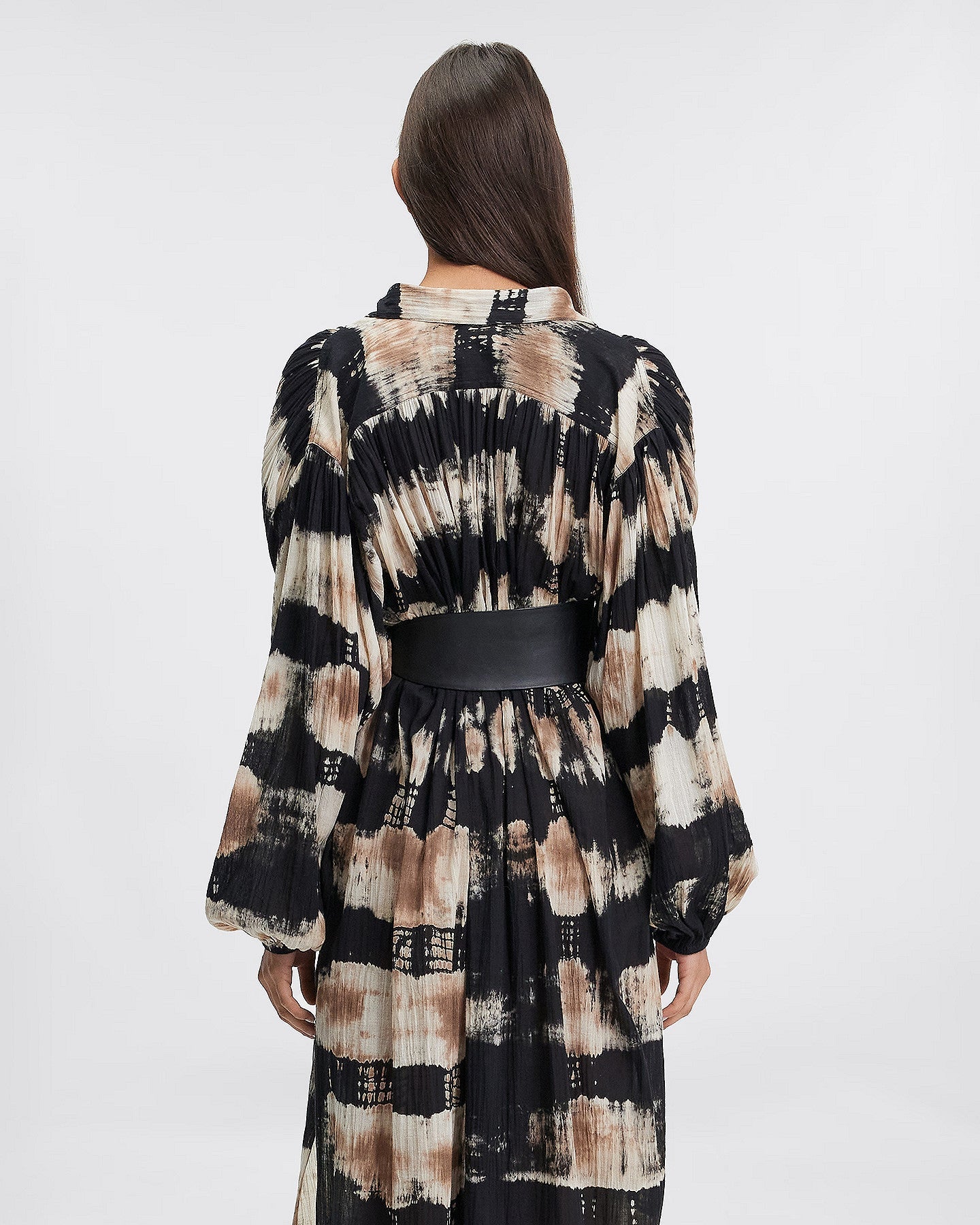 LA ROBE FAZIL NOIR BEIGE | MES DEMOISELLES PARIS