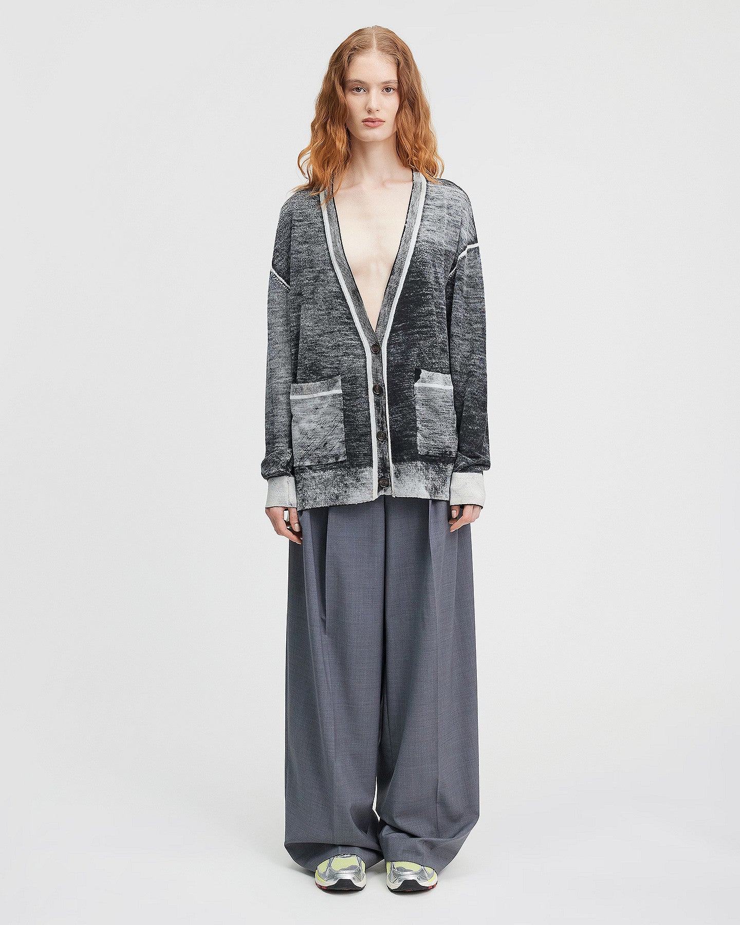 LE CARDIGAN XENA GRIS | MES DEMOISELLES PARIS