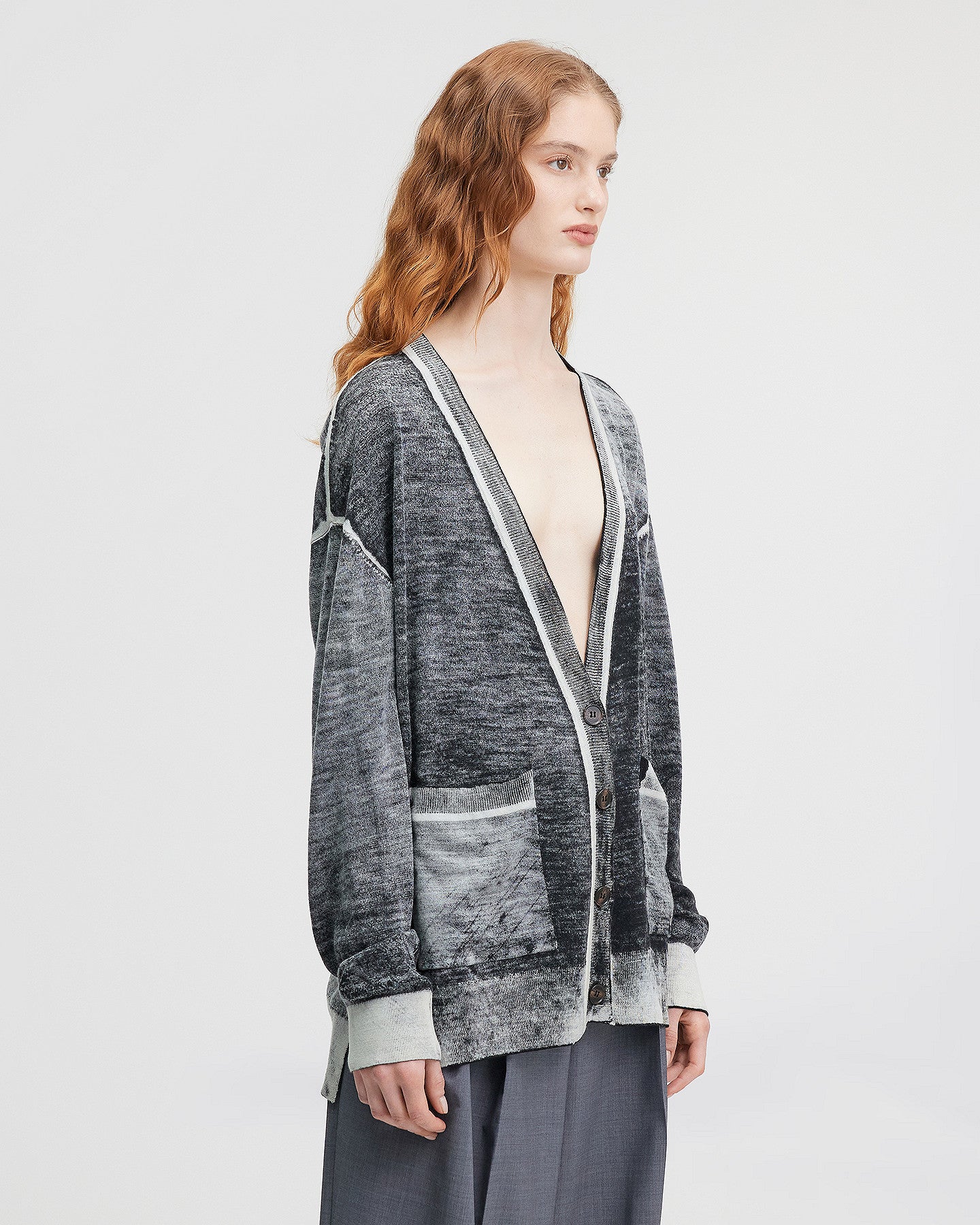 LE CARDIGAN XENA GRIS | MES DEMOISELLES PARIS