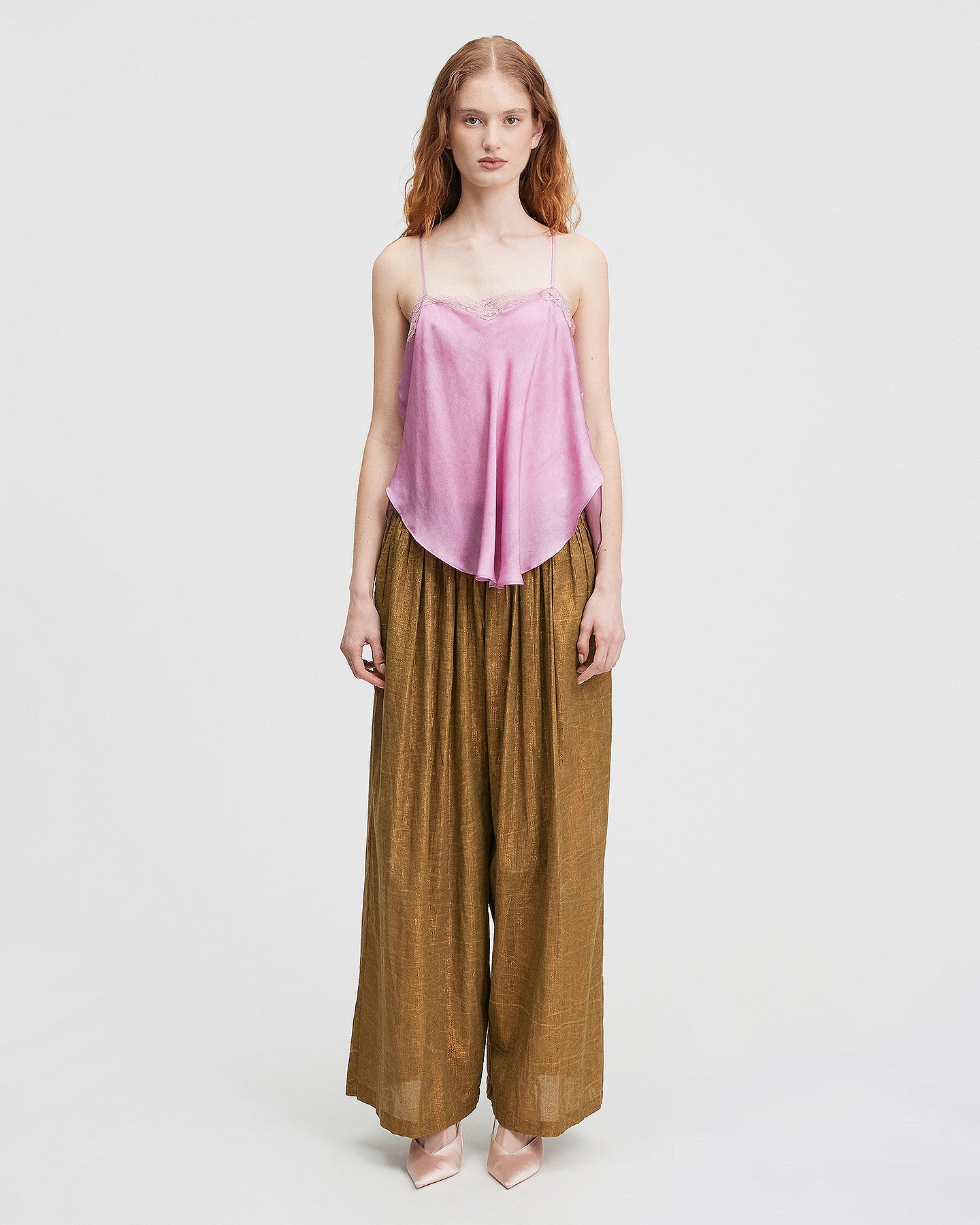 LE PANTALON DABIA MARRON | MES DEMOISELLES PARIS