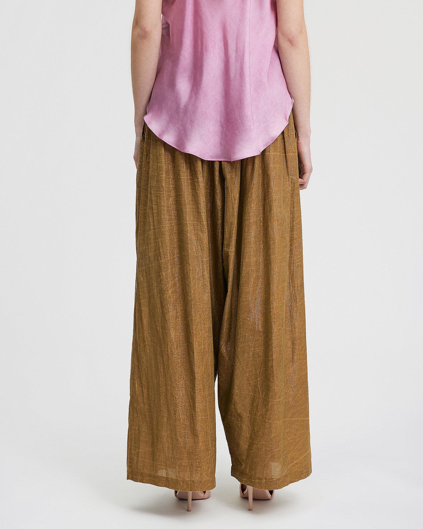 LE PANTALON DABIA MARRON | MES DEMOISELLES PARIS