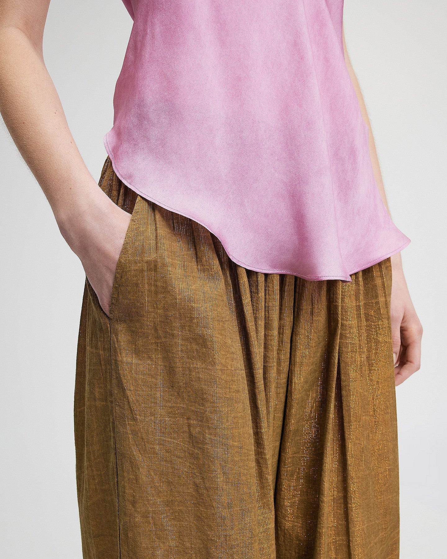 LE PANTALON DABIA MARRON | MES DEMOISELLES PARIS