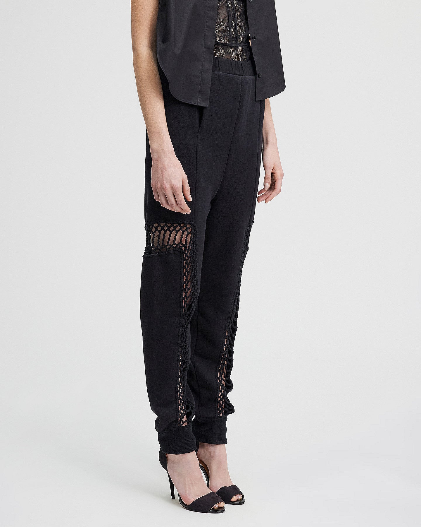 LE PANTALON SHIFAN NOIR  | MES DEMOISELLES PARIS