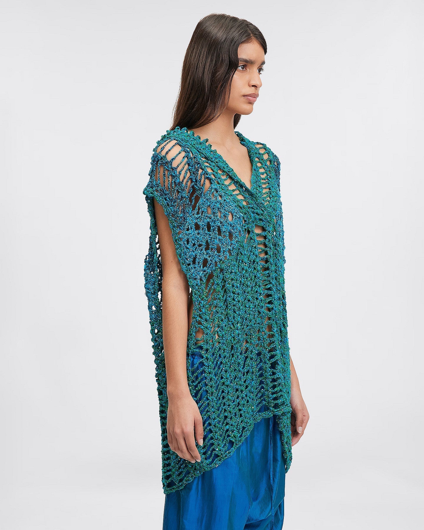 LE SWEATER MILEY TURQUOISE | MES DEMOISELLES PARIS