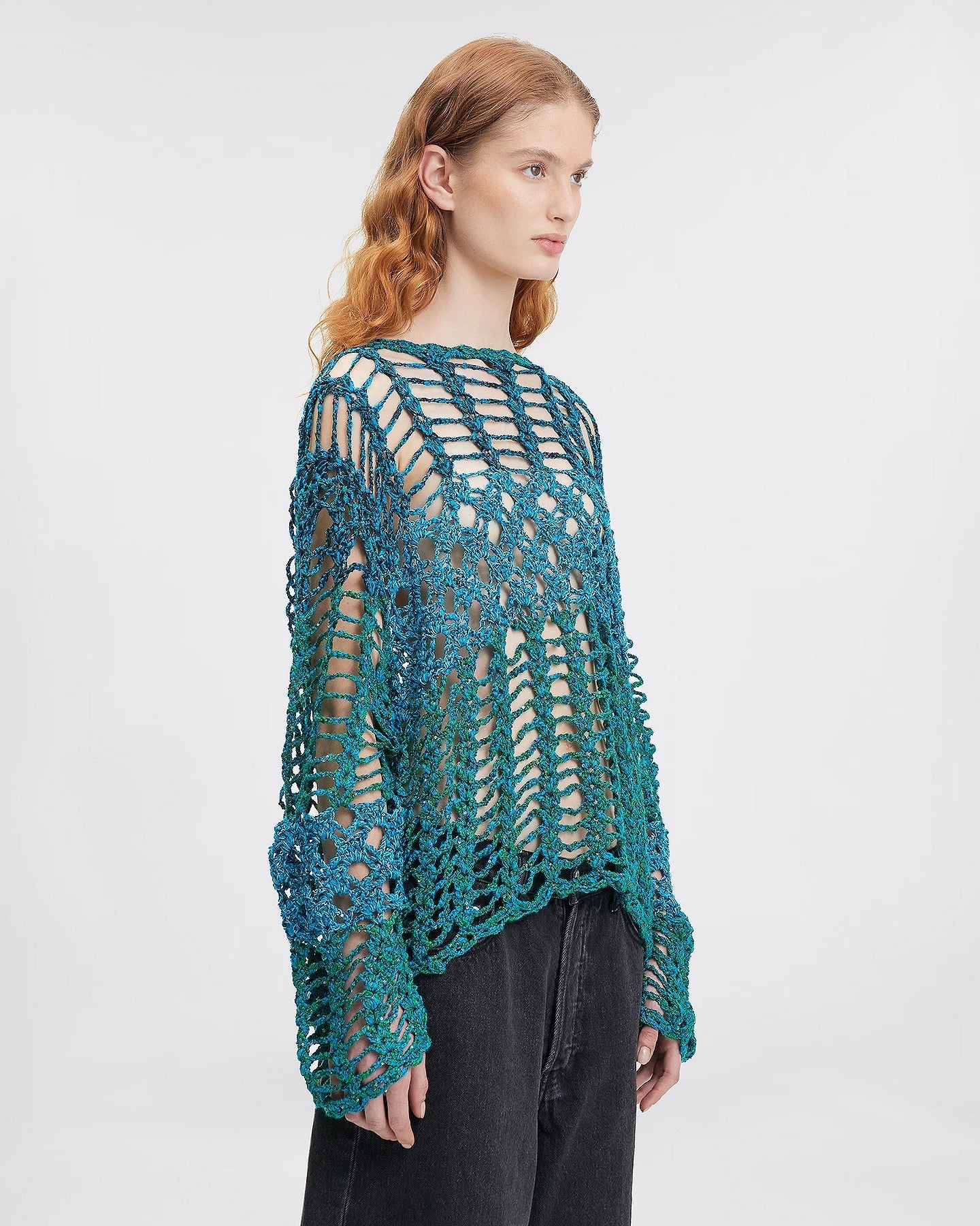 LE SWEATER MILKIE TURQUOISE | MES DEMOISELLES PARIS