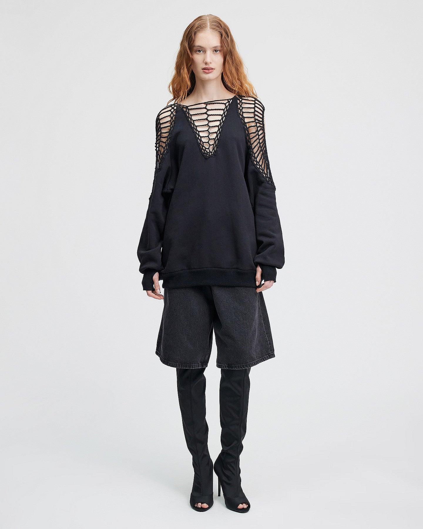 LE SWEATER SHIHO GRIS | MES DEMOISELLES PARIS