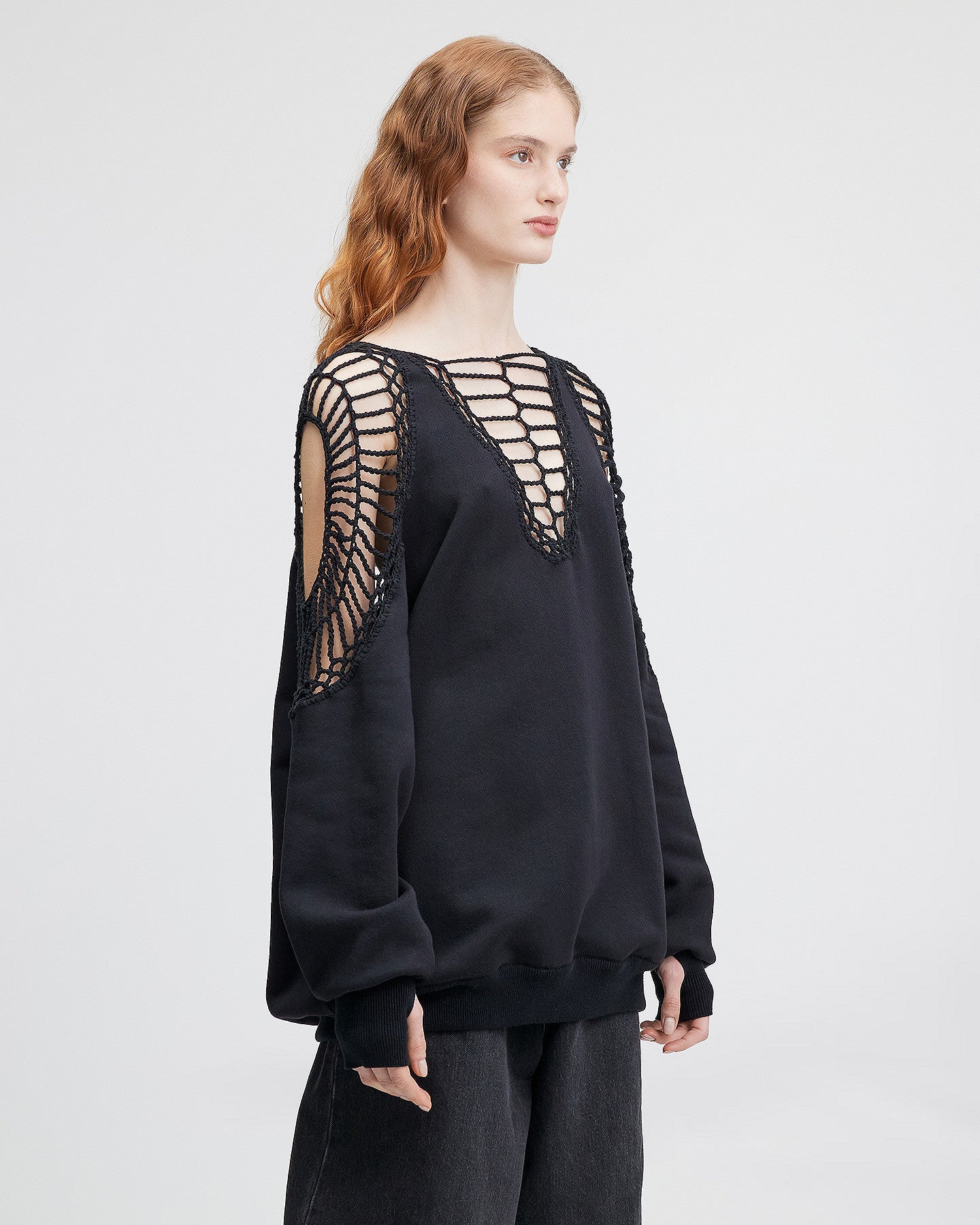 LE SWEATER SHIHO GRIS | MES DEMOISELLES PARIS