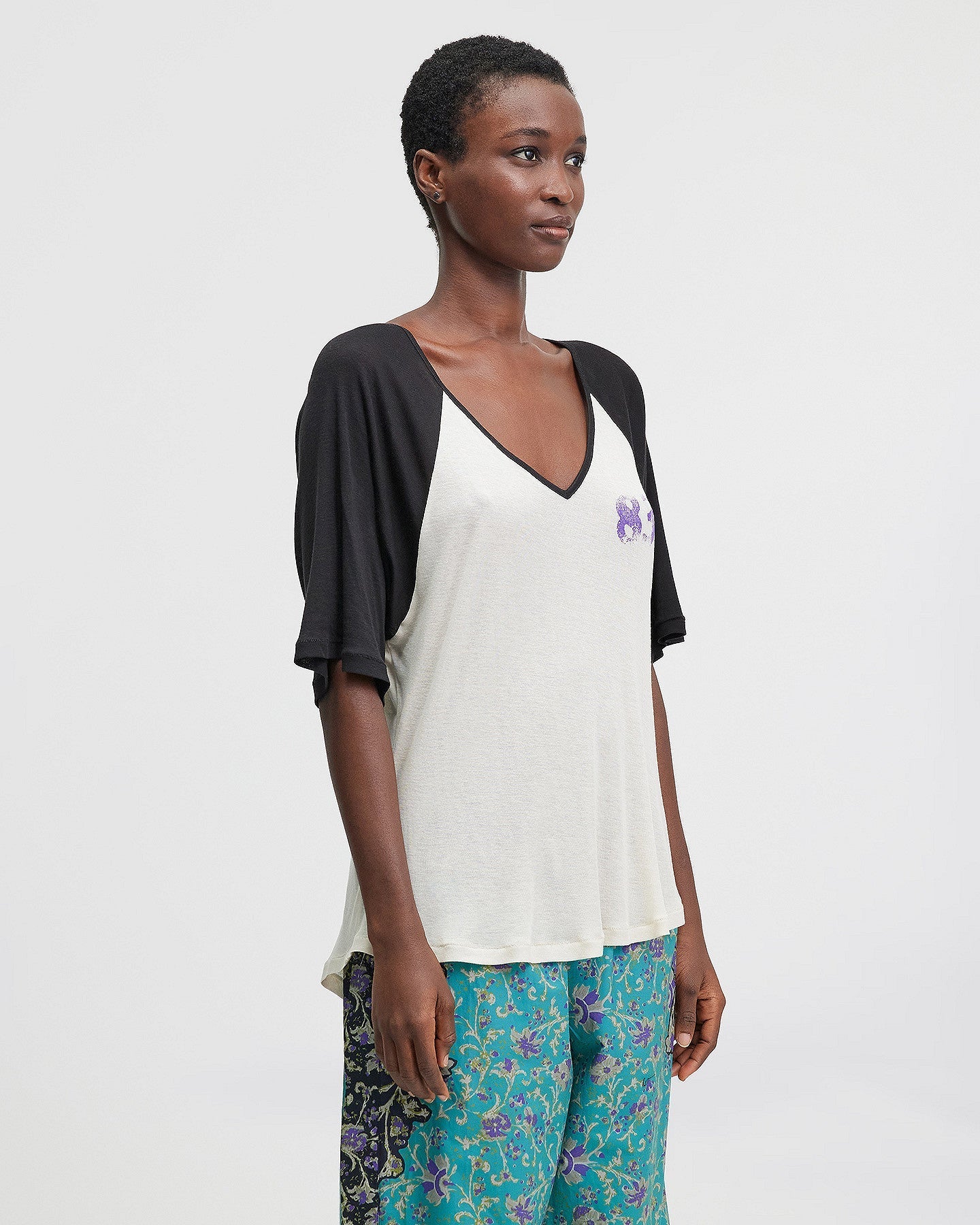 LE TEE-SHIRT JINGLE NOIR | MES DEMOISELLES PARIS