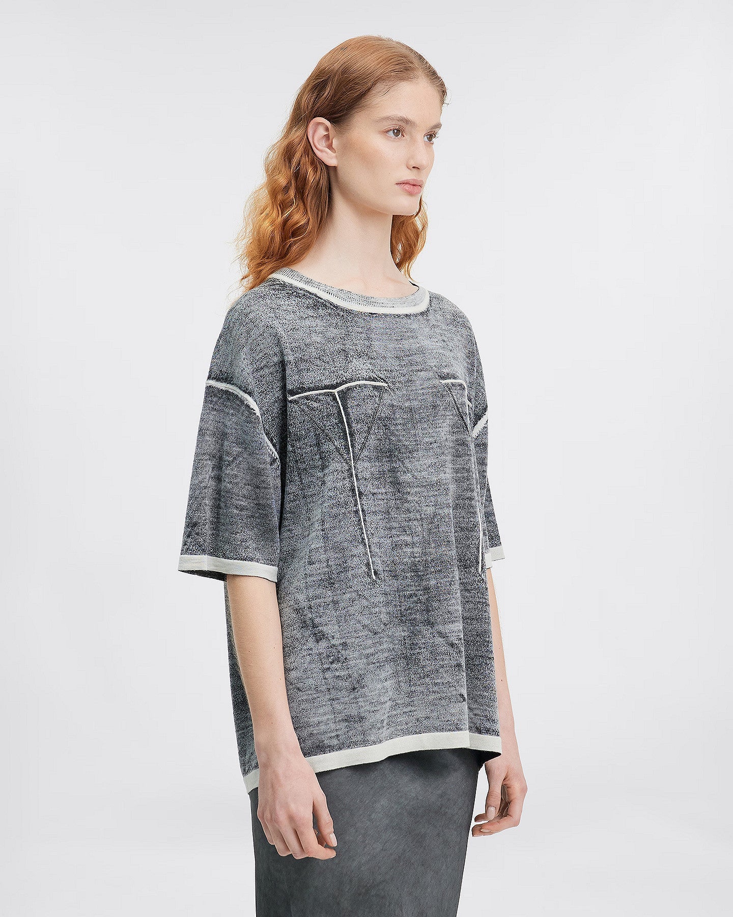 LE TEE-SHIRT XOAN GRIS | MES DEMOISELLES PARIS