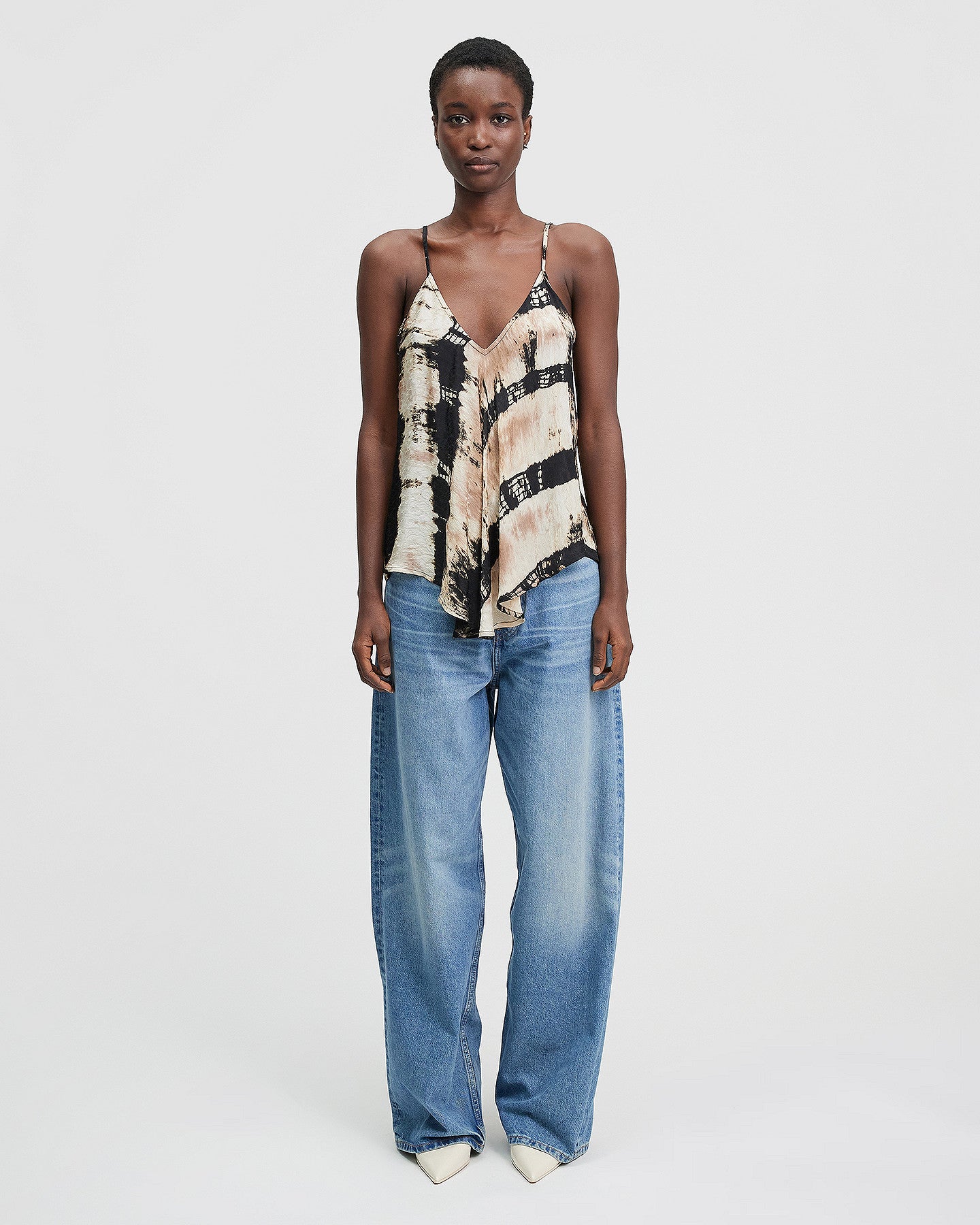 LE TOP FIHAL NOIR BEIGE | MES DEMOISELLES PARIS
