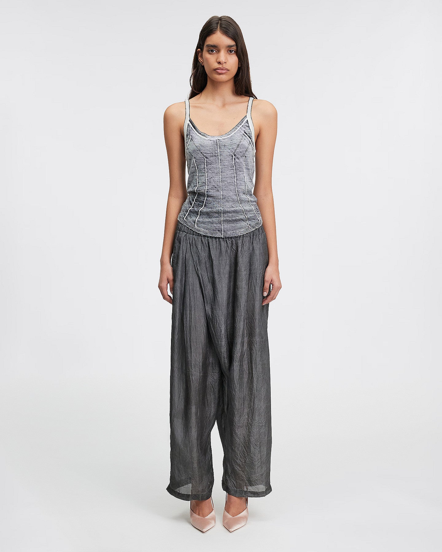 LE TOP XIA GRIS | MES DEMOISELLES PARIS