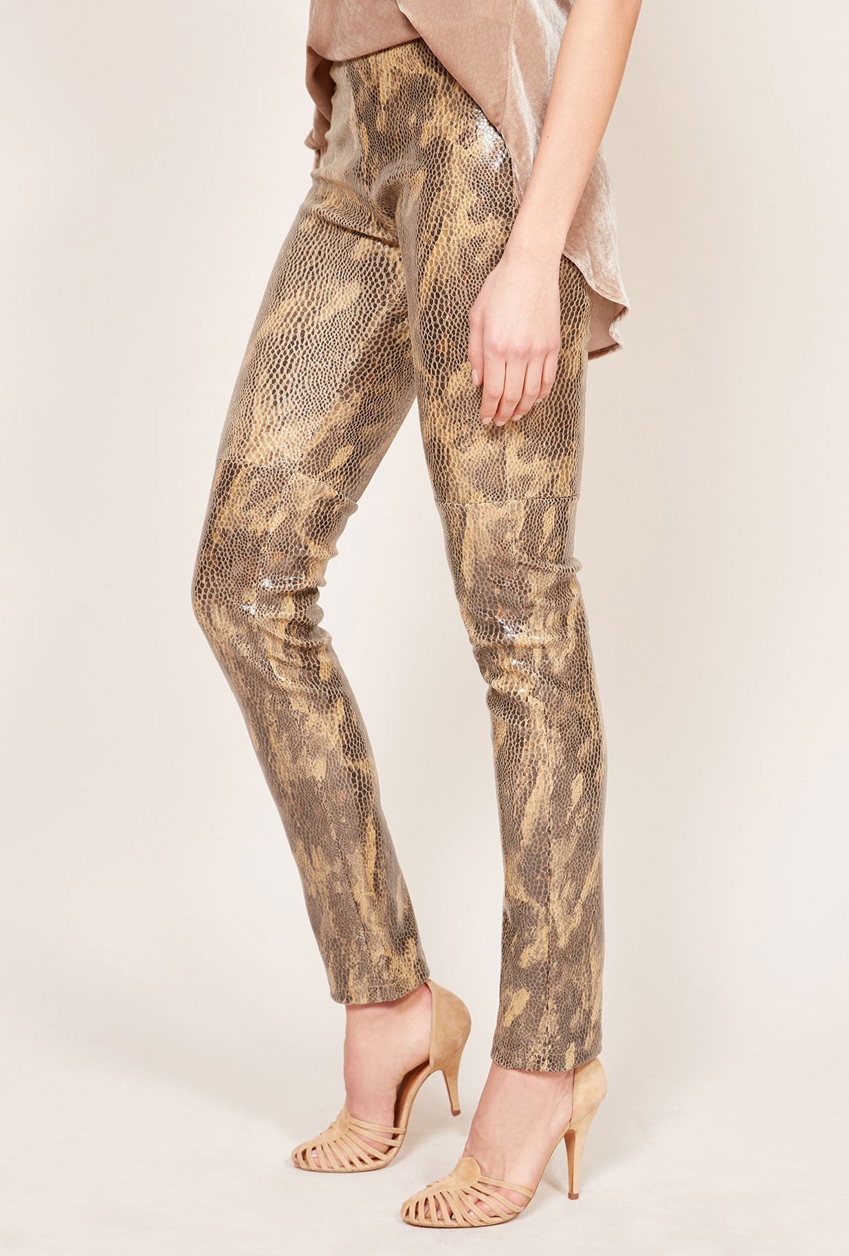 Legging Esther  Beige | Mes Demoiselles Paris
