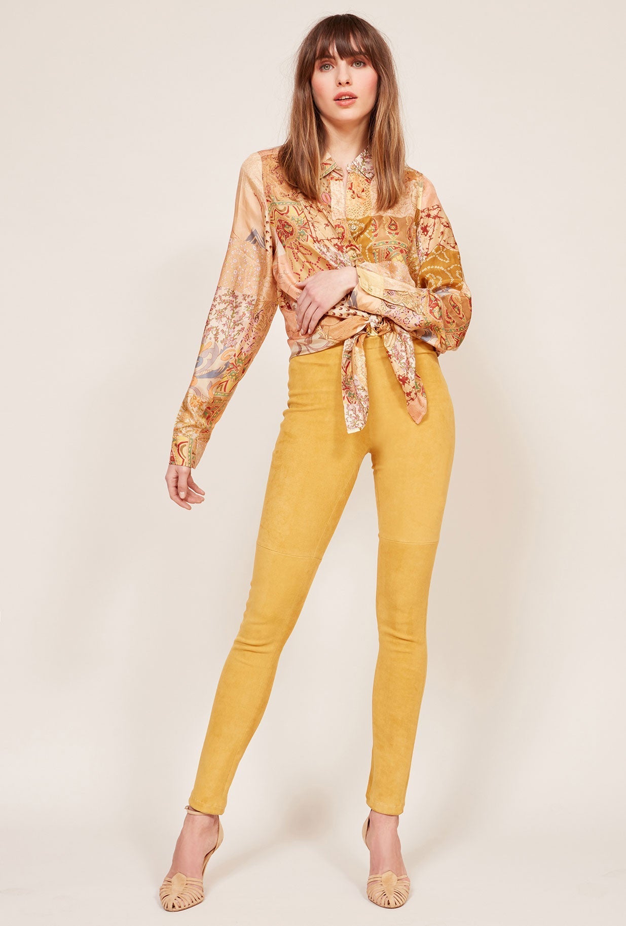 Legging Esther  Jaune | Mes Demoiselles Paris