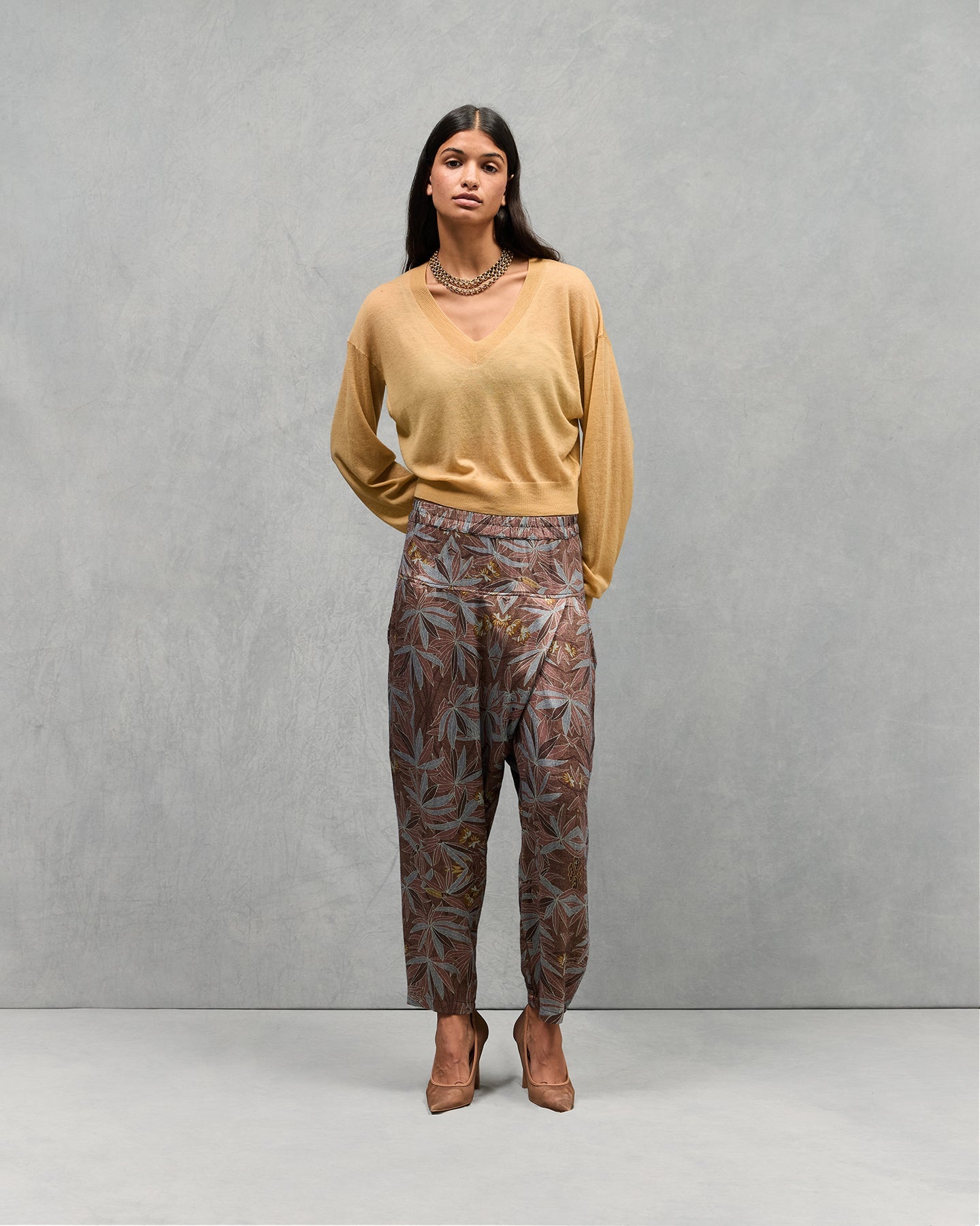 Pantalon Charlize - Raisin