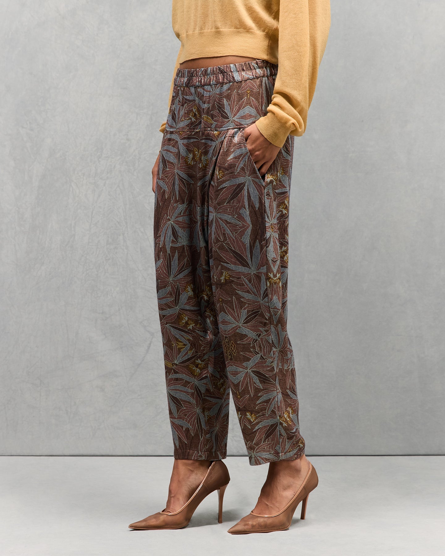 Pantalon Charlize - Raisin