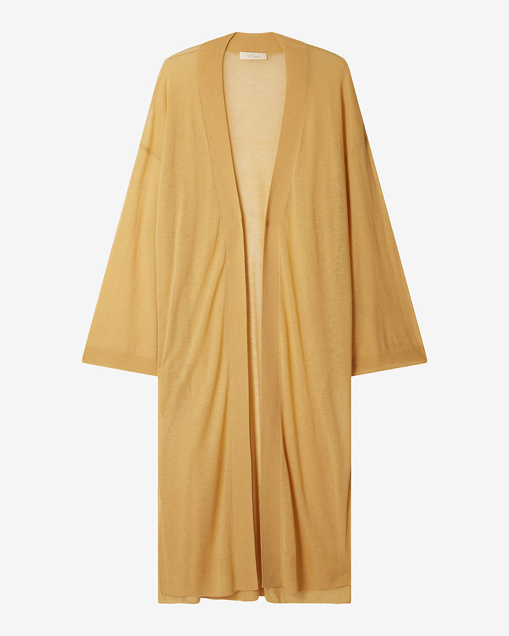 Manteau En Tricoté Smokey - Jaune
