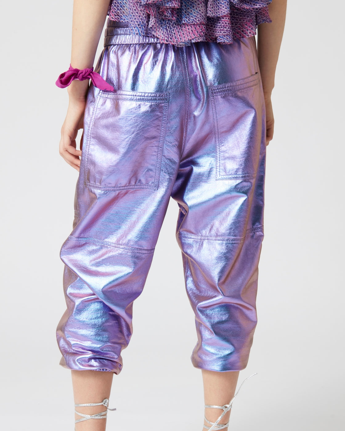 Pantalon Anialore - Metalic Lilac