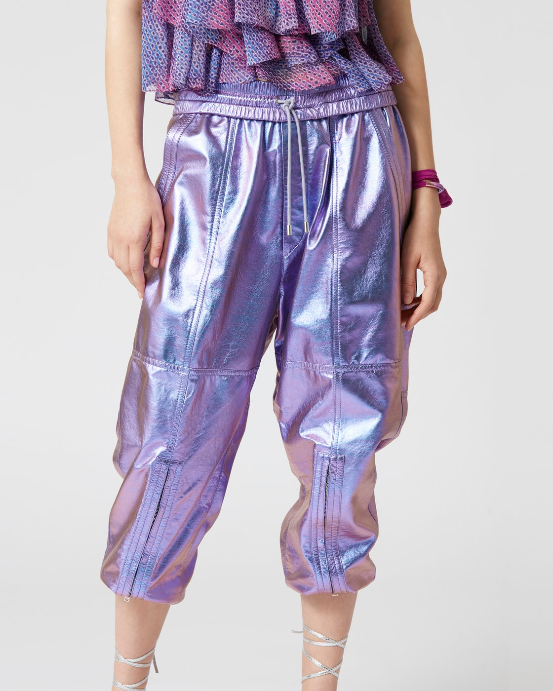 Pantalon Anialore - Metalic Lilac