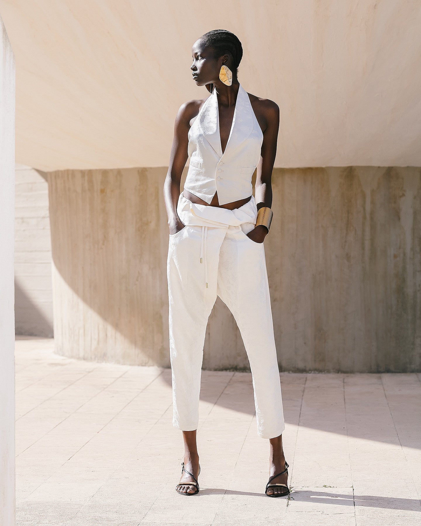 Pantalon Disarouel  Ivoire | Mes Demoiselles Paris