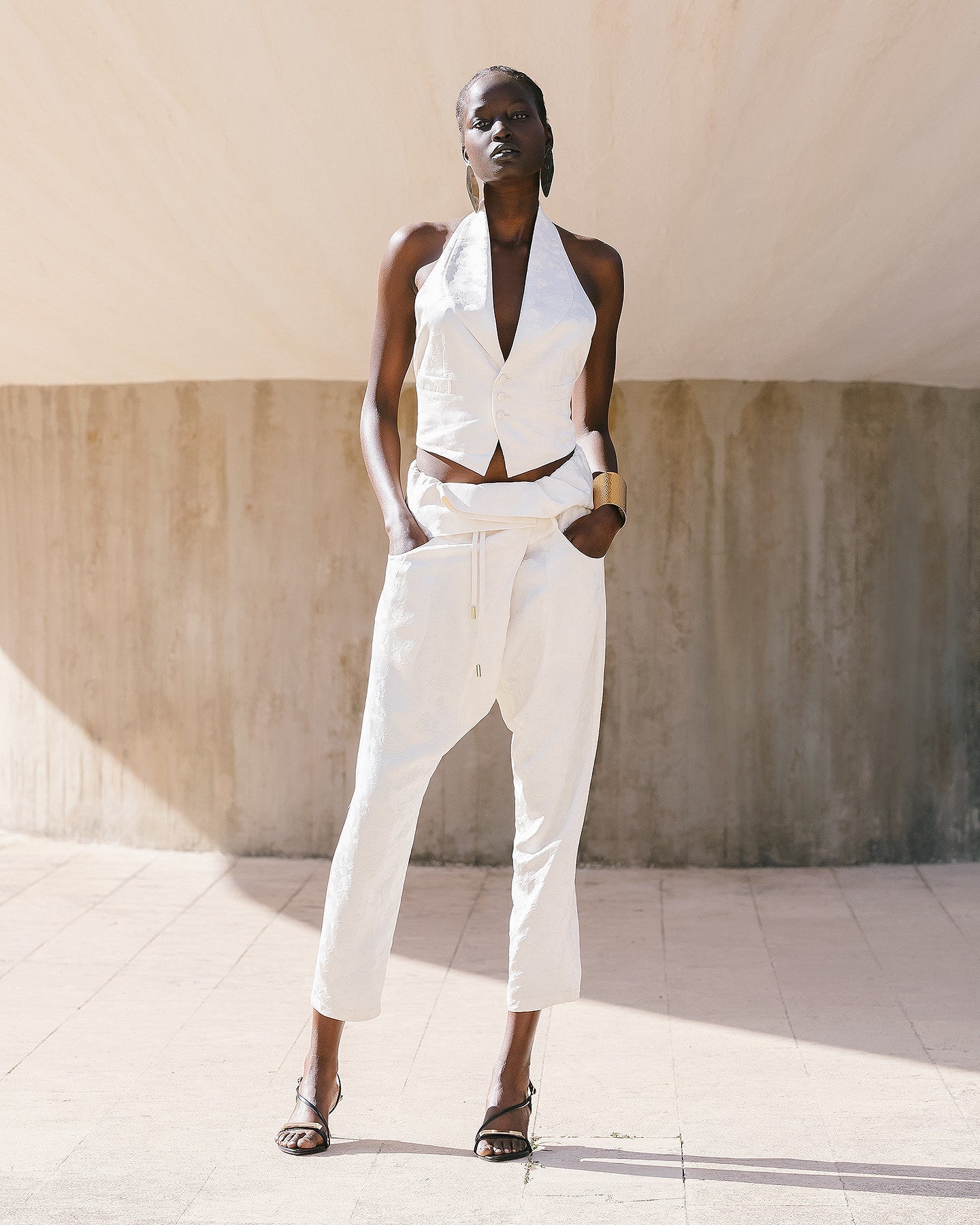 Pantalon Disarouel  Ivoire | Mes Demoiselles Paris