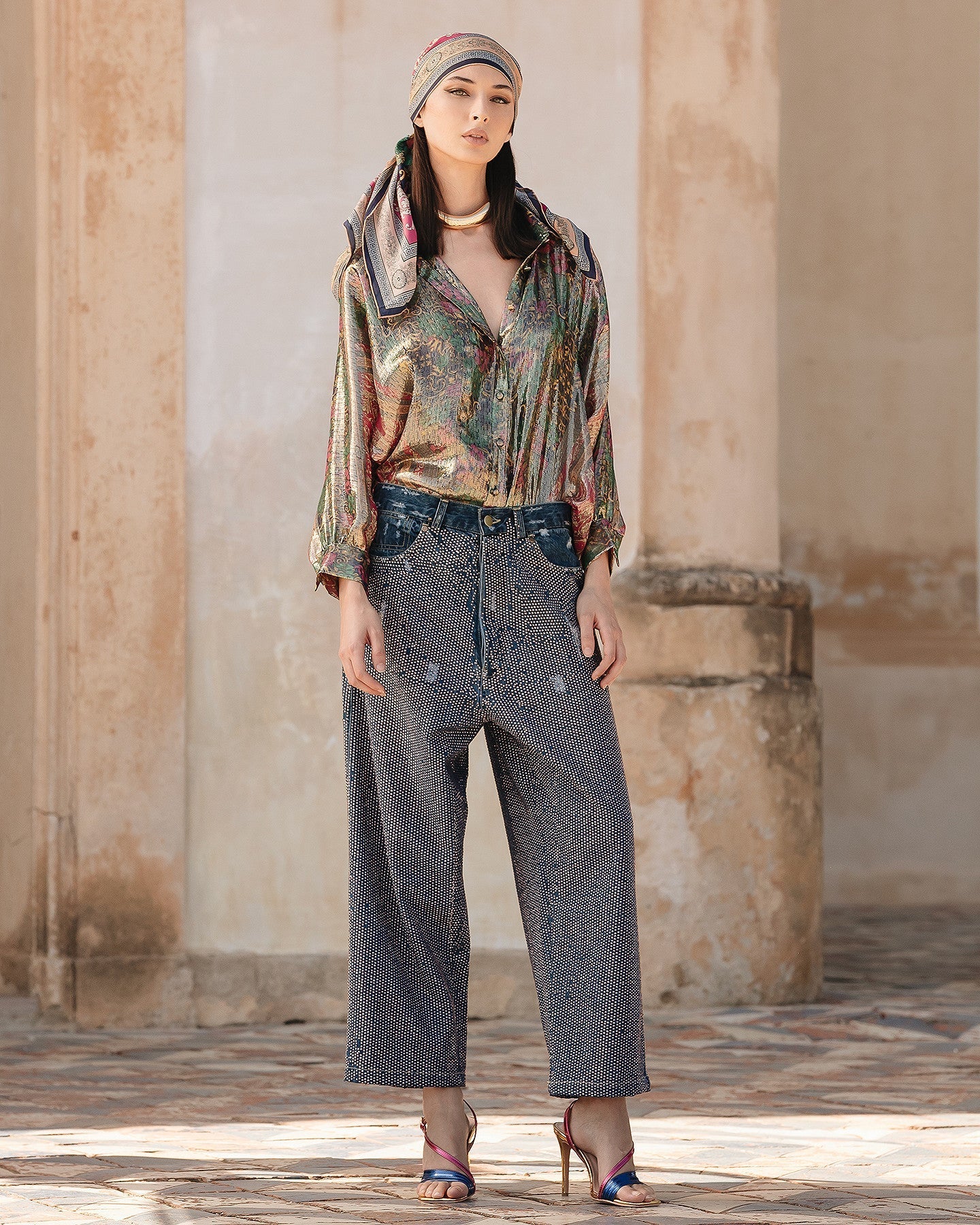 Pantalon Janis  Bleu | Mes Demoiselles Paris