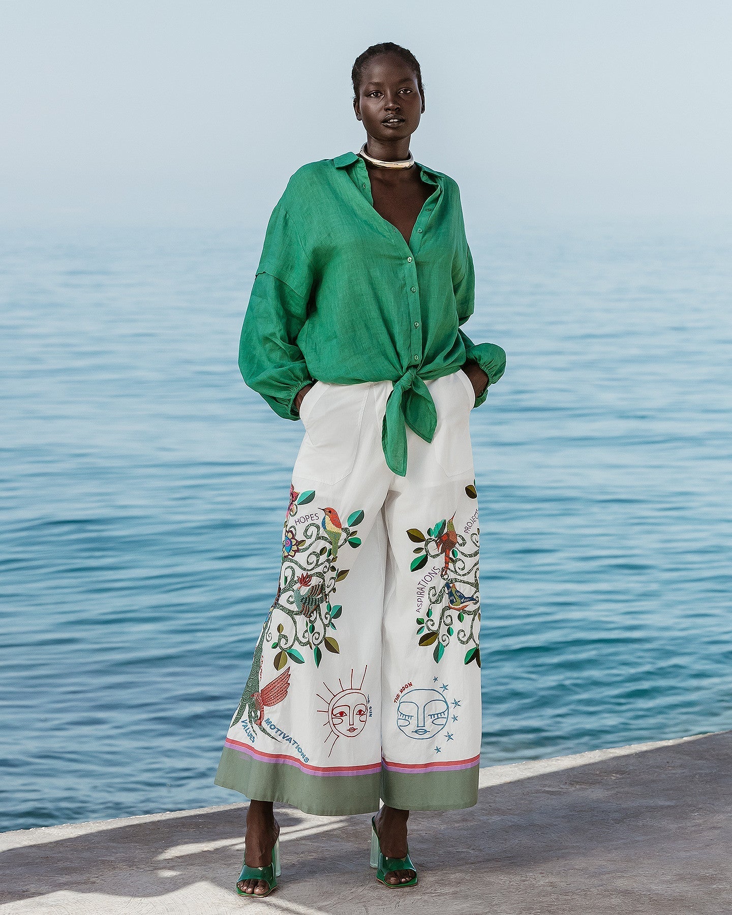 Pantalon Tophora  Multicolore | Mes Demoiselles Paris