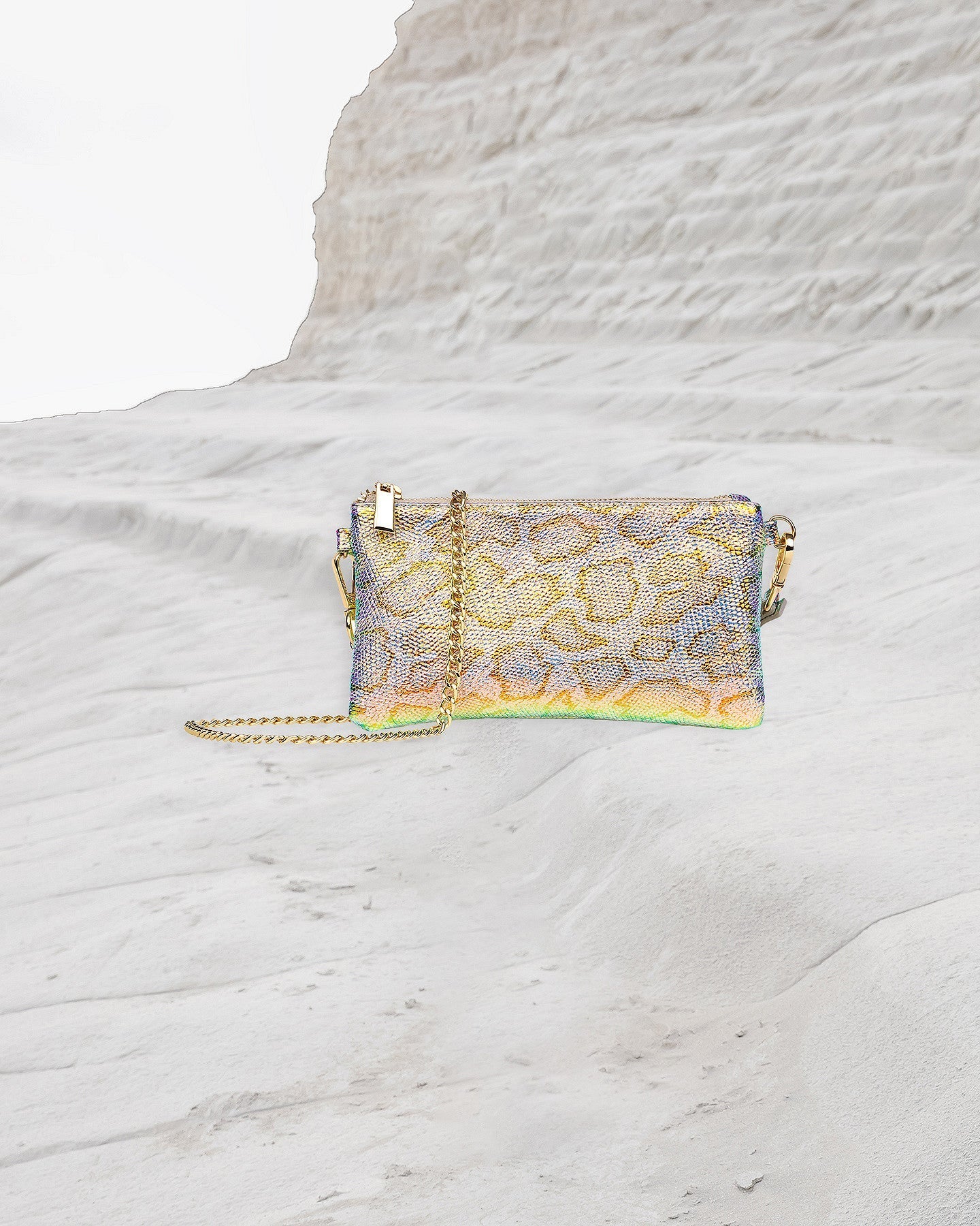 Pochette Icaro  FOREVER BLUE PYTHON | Mes Demoiselles Paris