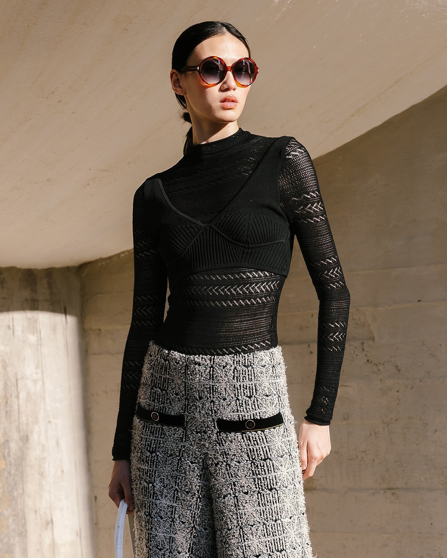 Pull Clodia  Noir | Mes Demoiselles Paris