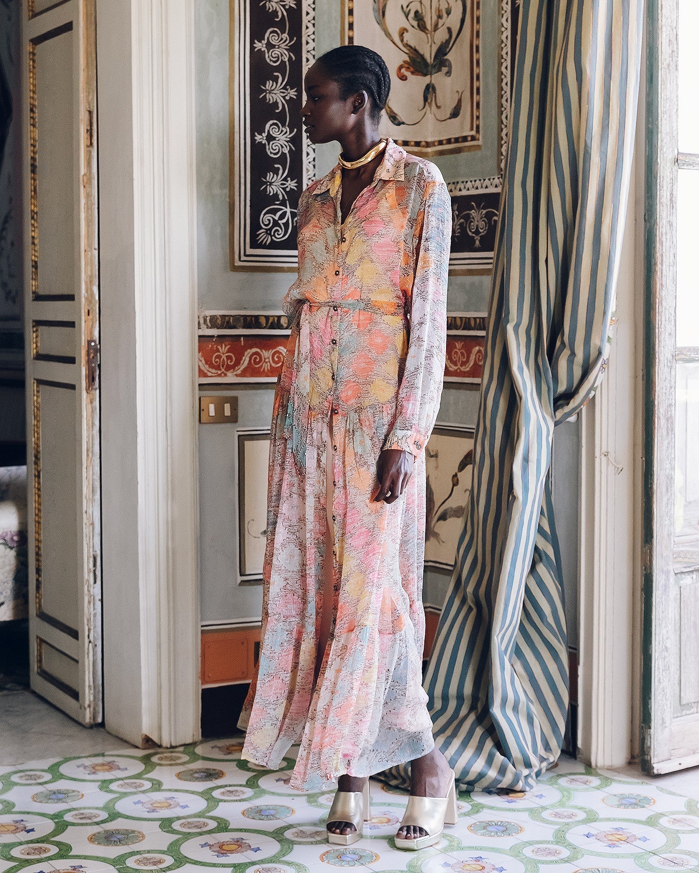 Robe Odette  Multicolore | Mes Demoiselles Paris