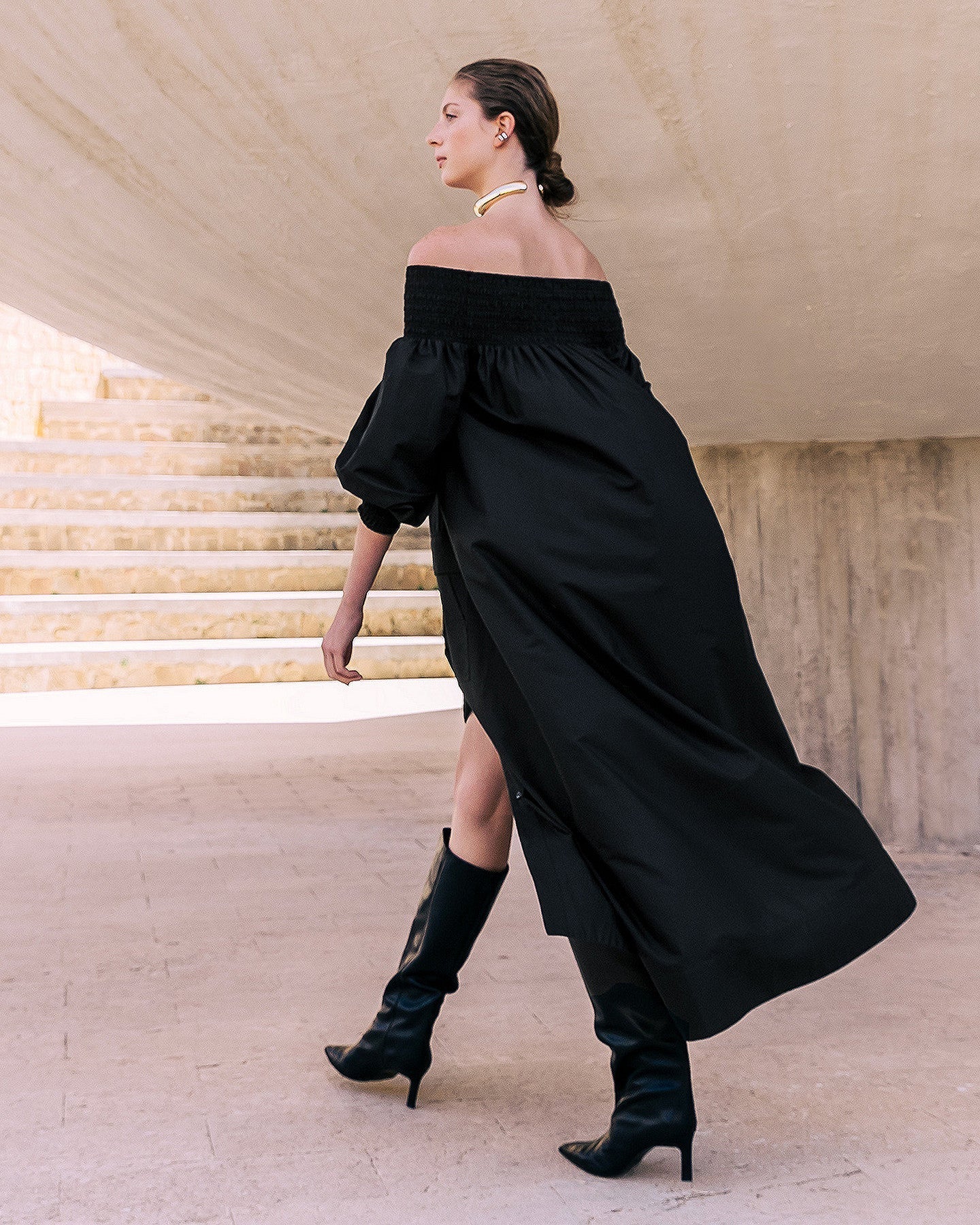 Robe Parimar  Noir | Mes Demoiselles Paris
