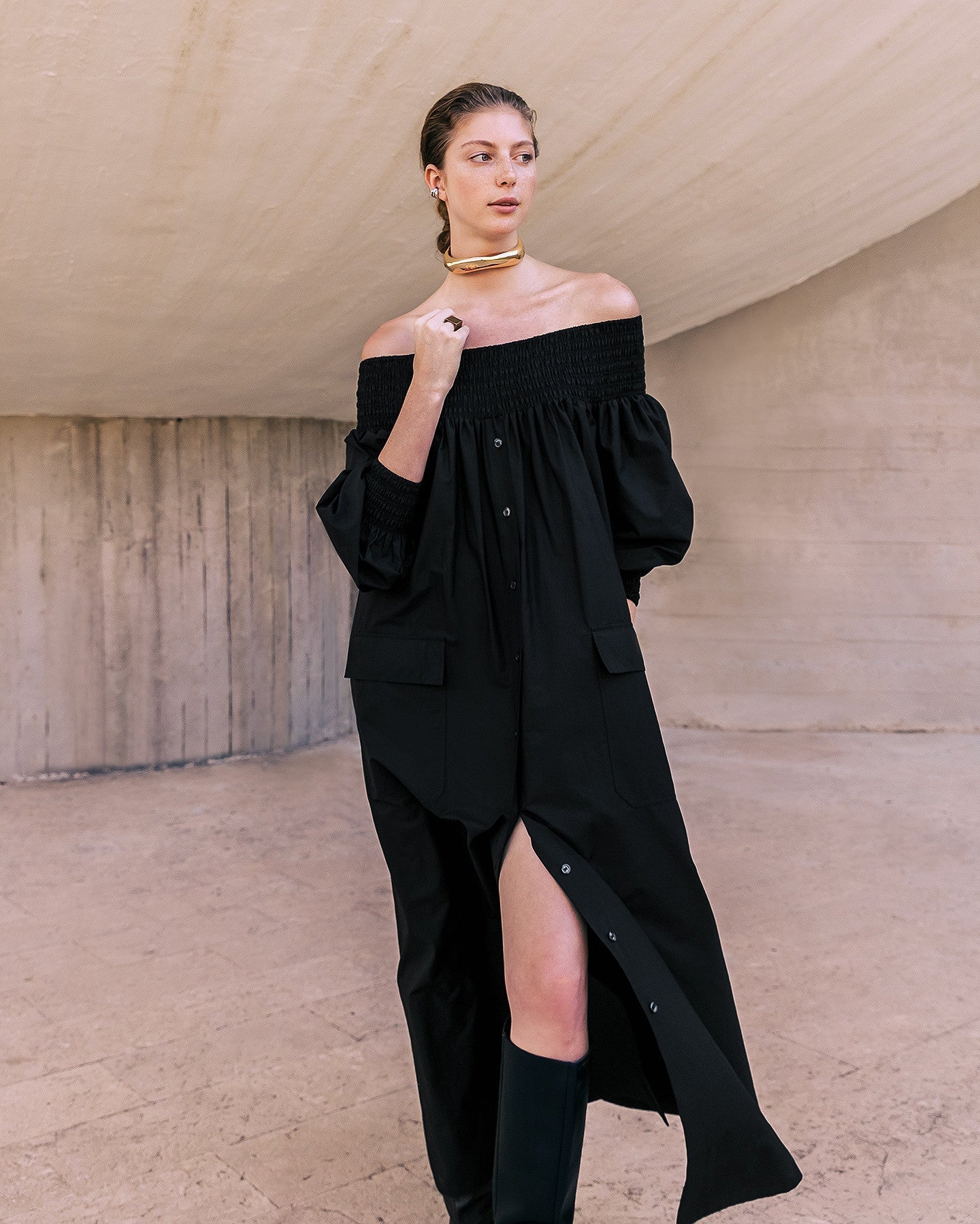Robe Parimar  Noir | Mes Demoiselles Paris