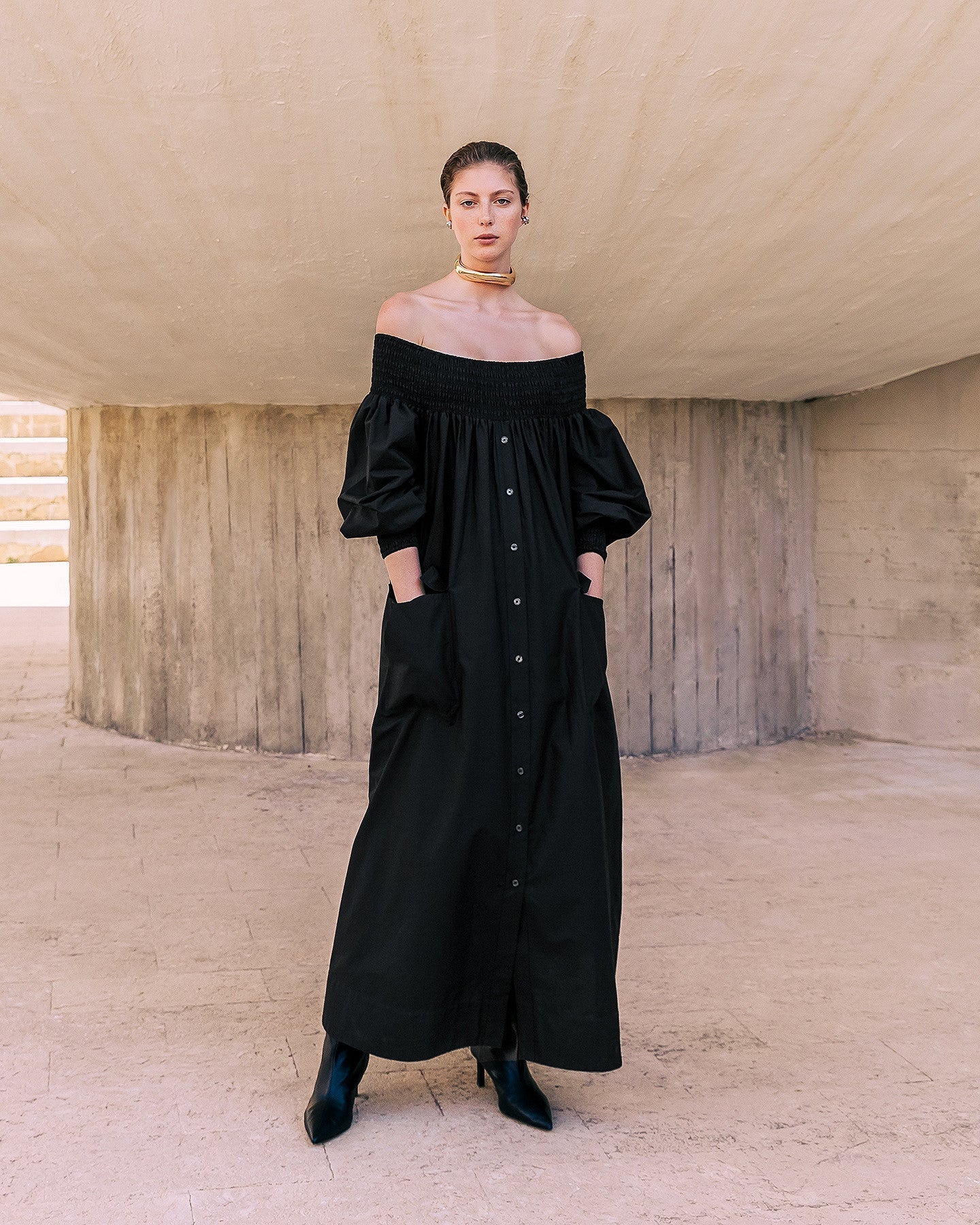 Robe Parimar  Noir | Mes Demoiselles Paris