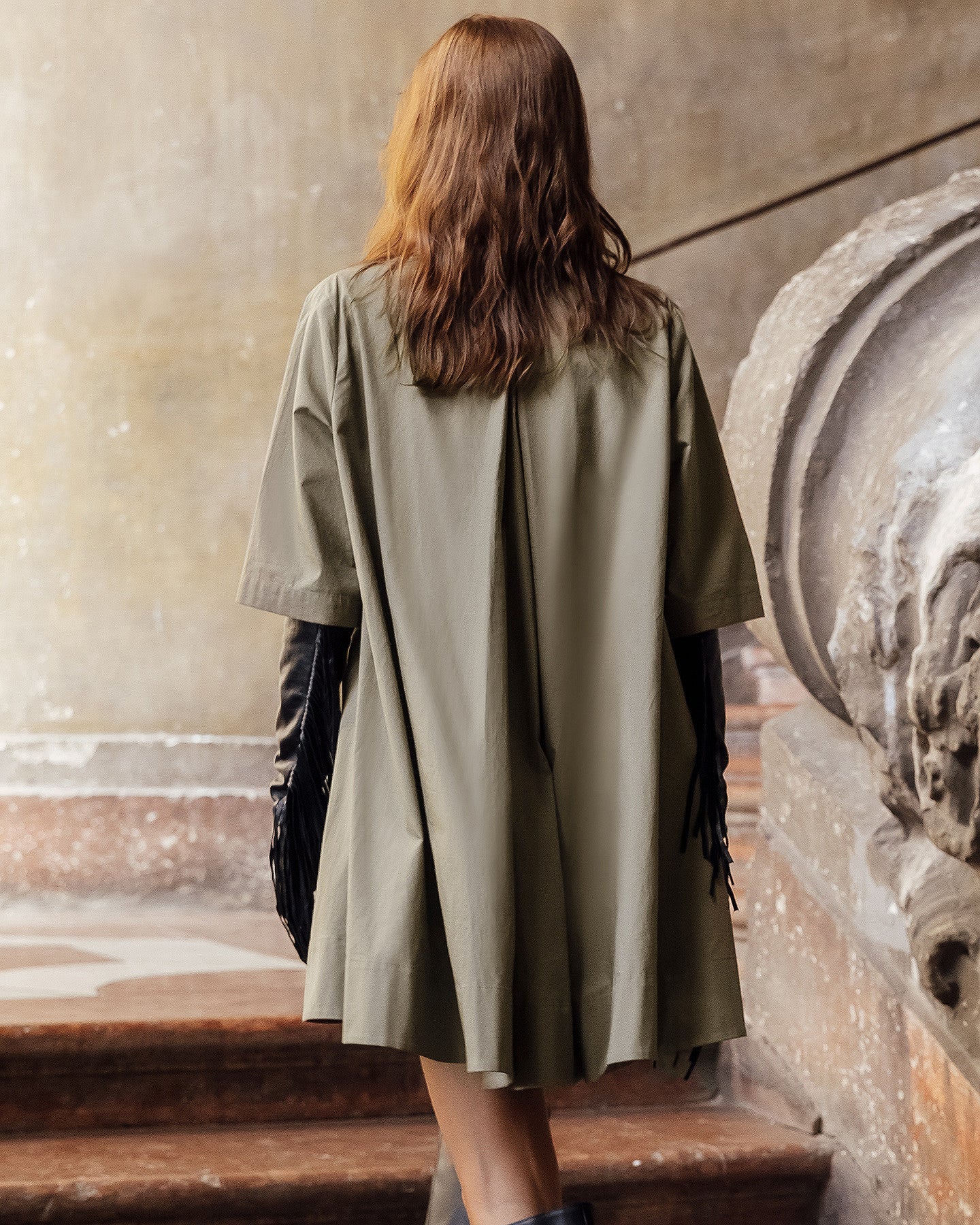 Robe Perle  Kaki | Mes Demoiselles Paris