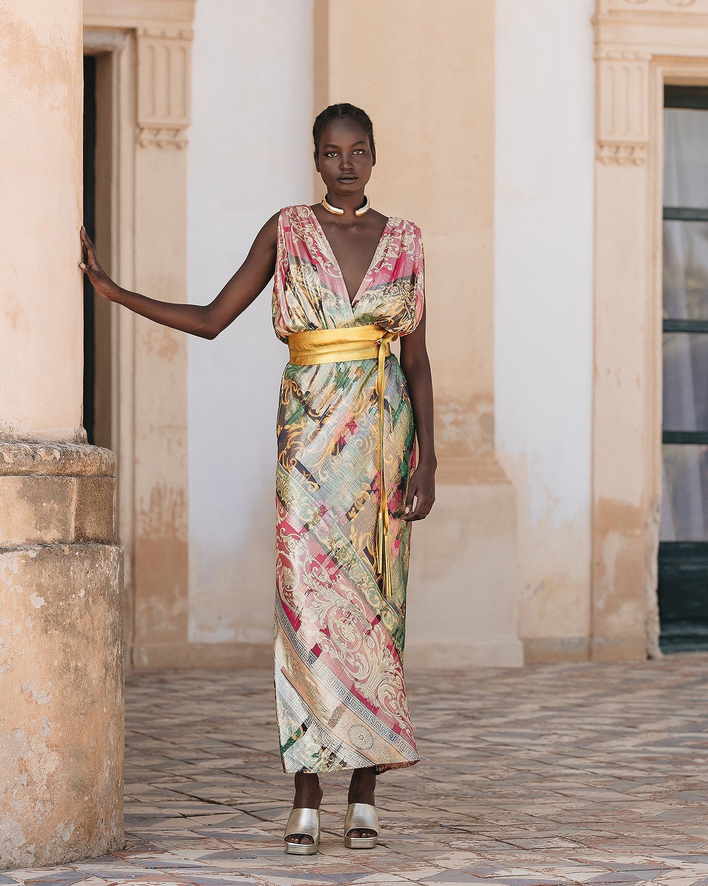 Robe Reva  Imprimé Rose | Mes Demoiselles Paris