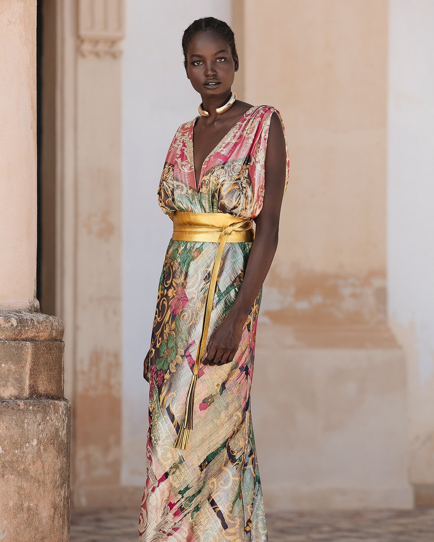 Robe Reva  Imprimé Rose | Mes Demoiselles Paris
