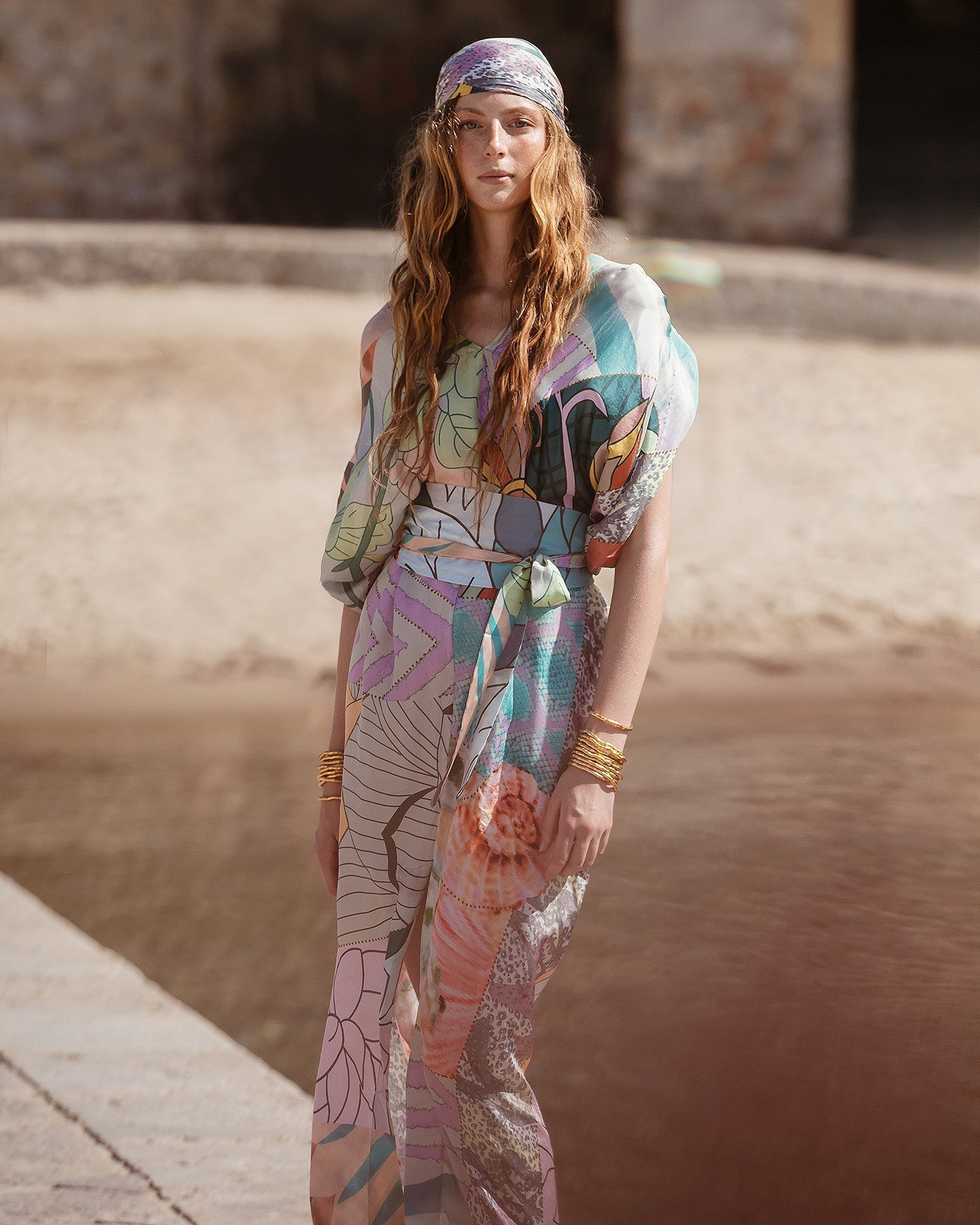 Robe Sonal  Multicolore | Mes Demoiselles Paris