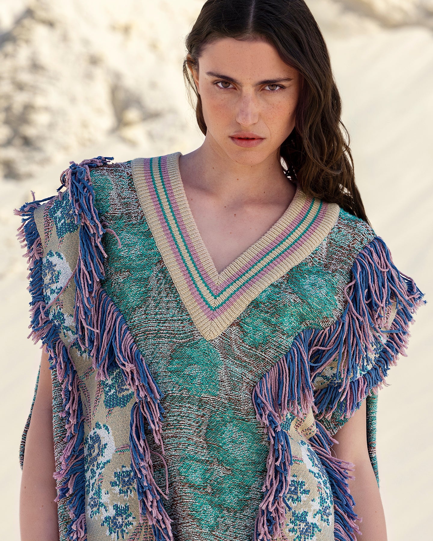 Pull En Maille Squall - Multicolore